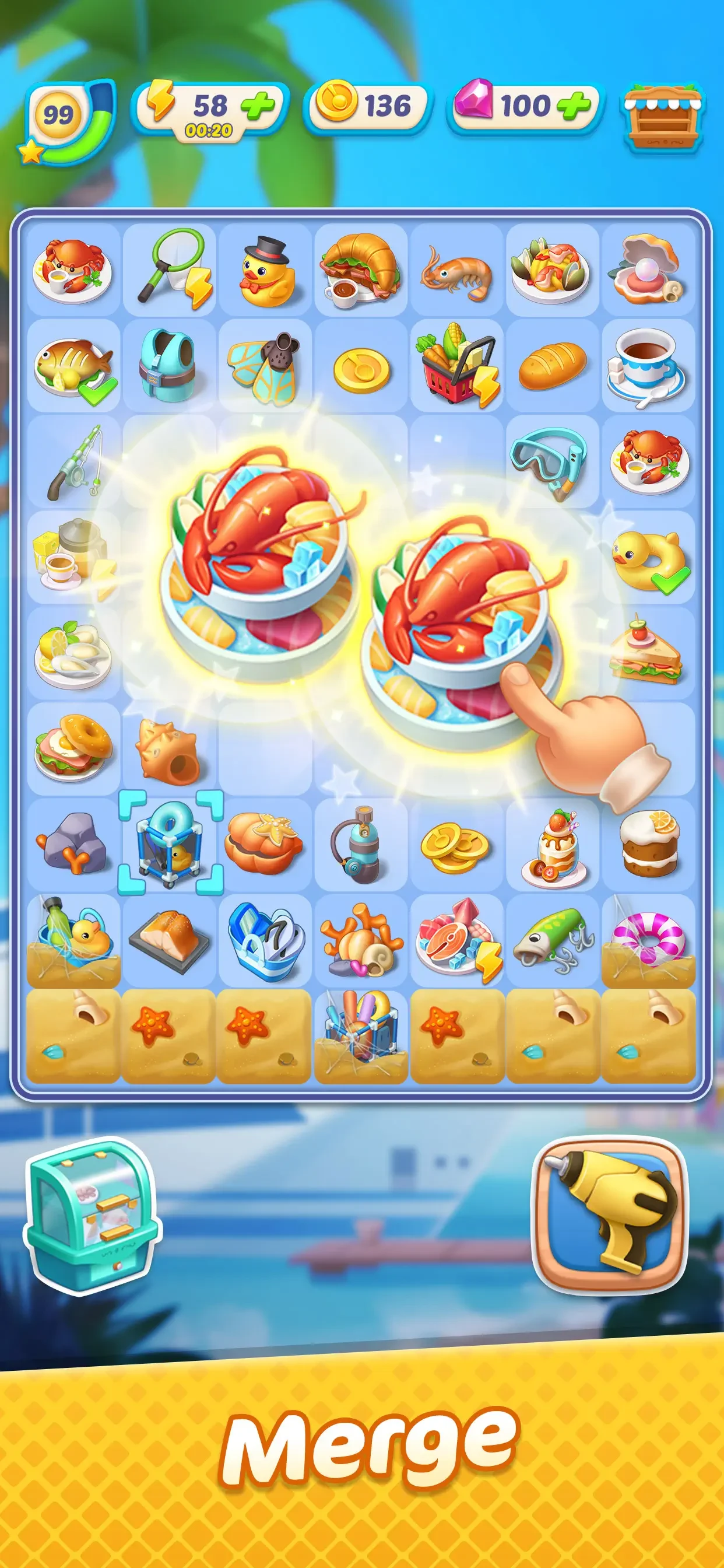 Gossip Harbor®: Merge & Story app store screenshot 6 — Games (iOS)