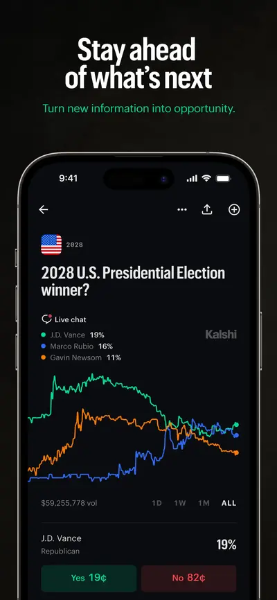 Kalshi: Trade Football & more app store screenshot 5 — Finance (iOS)