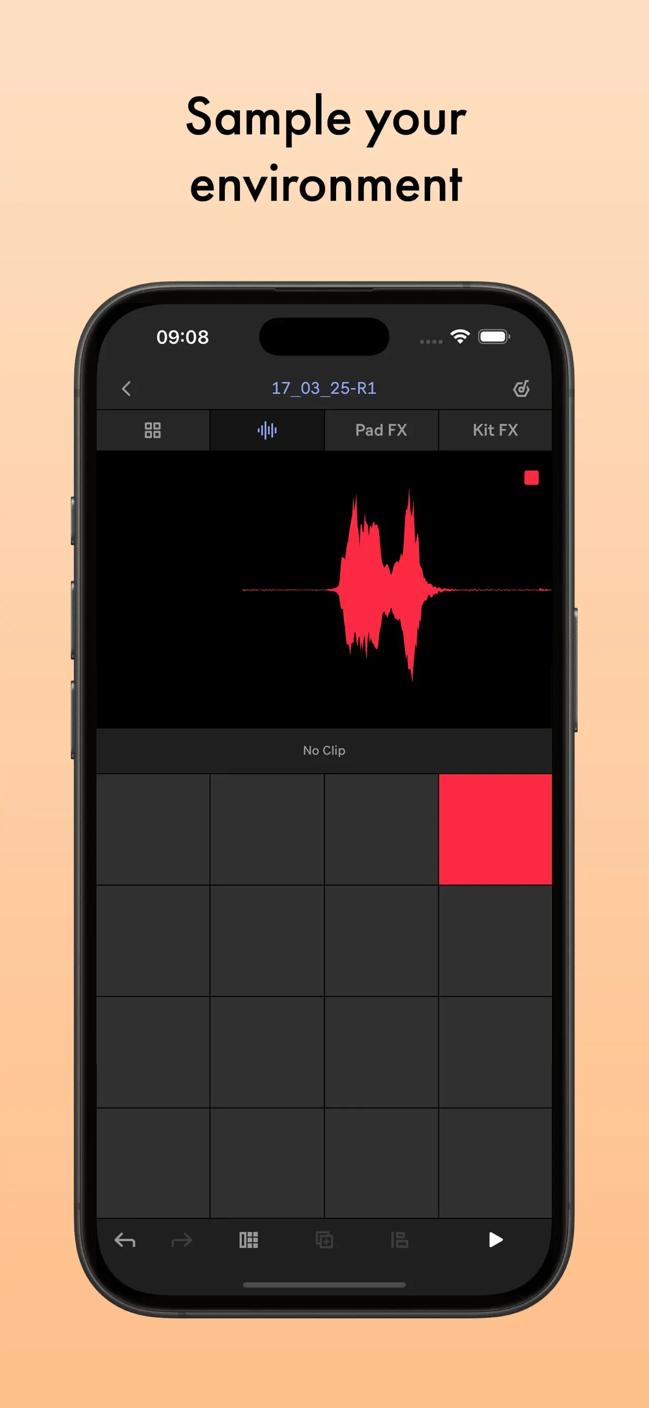 Ableton Note app store screenshot 3 — Music (iOS)