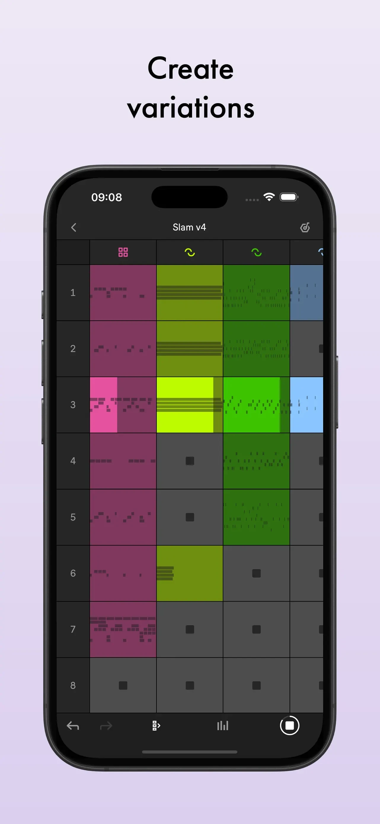 Ableton Note app store screenshot 6 — Music (iOS)