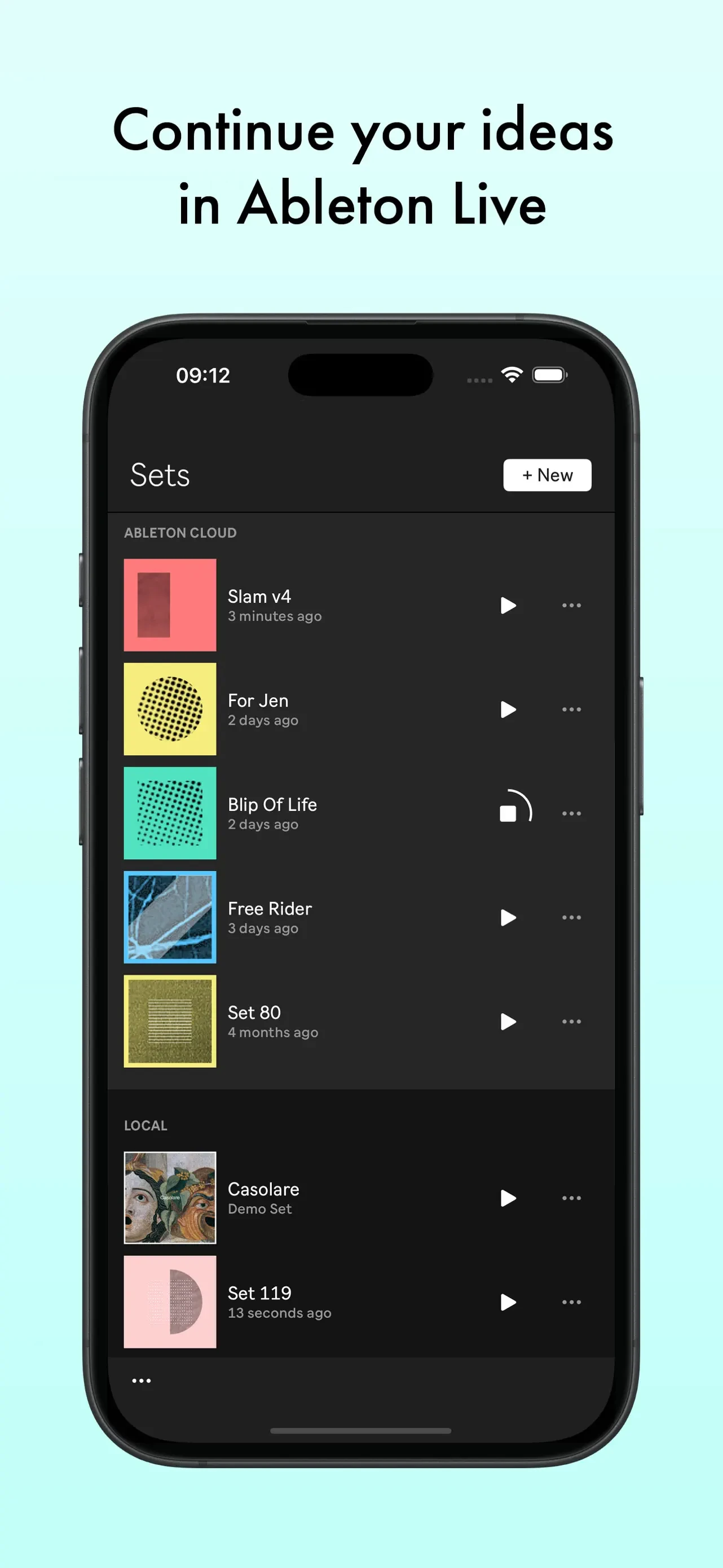 Ableton Note app store screenshot 7 — Music (iOS)