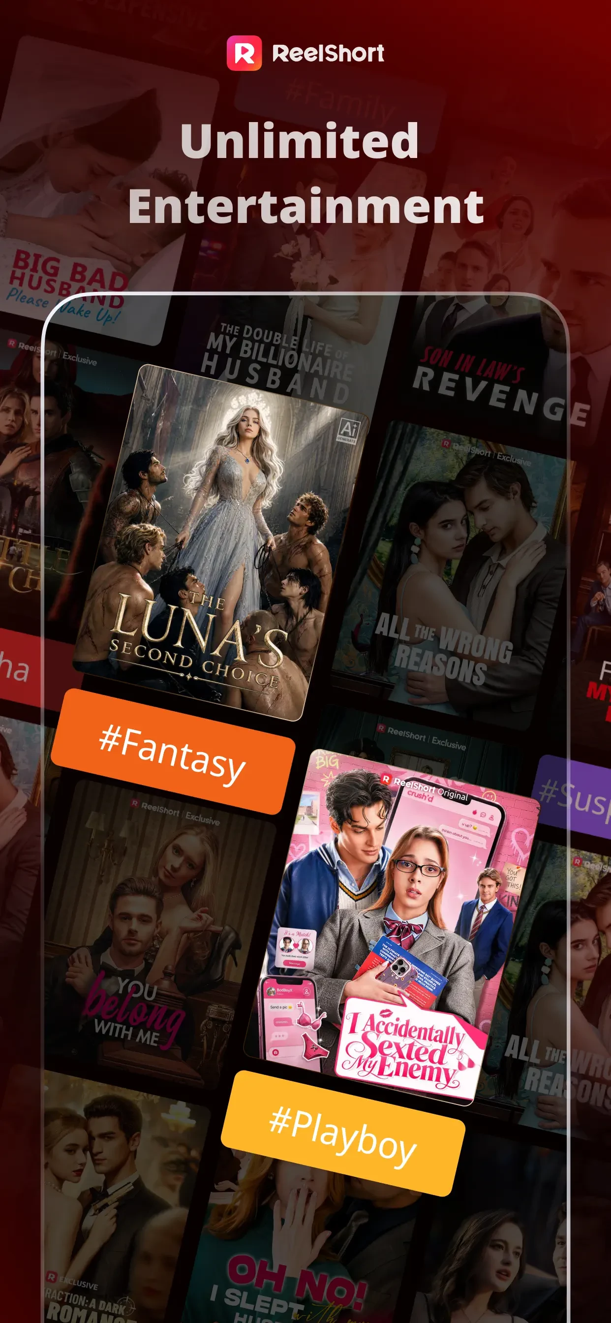 ReelShort - Stream Drama & TV app store screenshot 3 — Unknown (iOS)