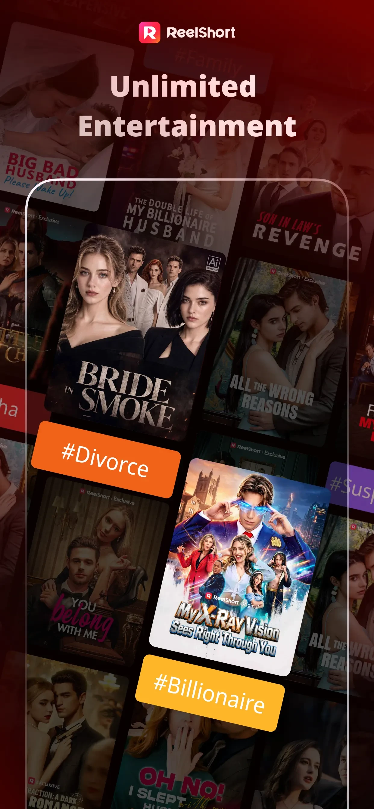 ReelShort - Stream Drama & TV app store screenshot 3 — Unknown (iOS)