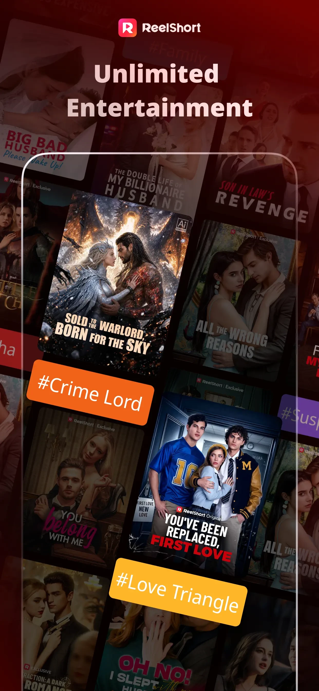 ReelShort - Stream Drama & TV app store screenshot 3 — Unknown (iOS)