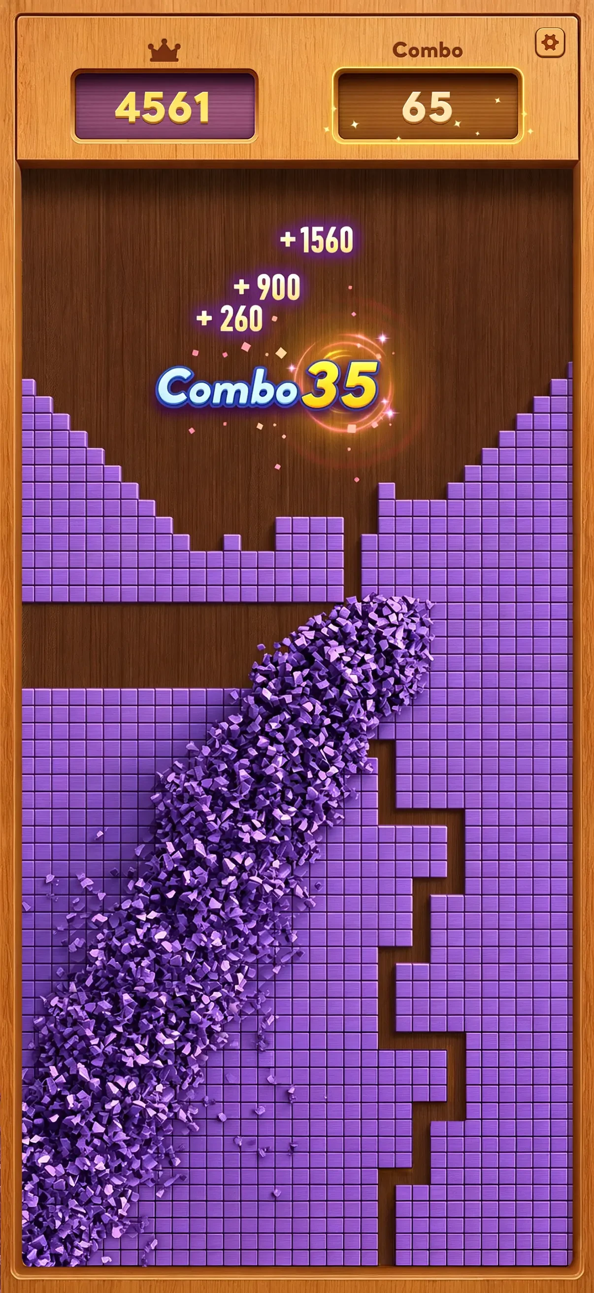 Block Crush！ app store screenshot 4 — Games (iOS)