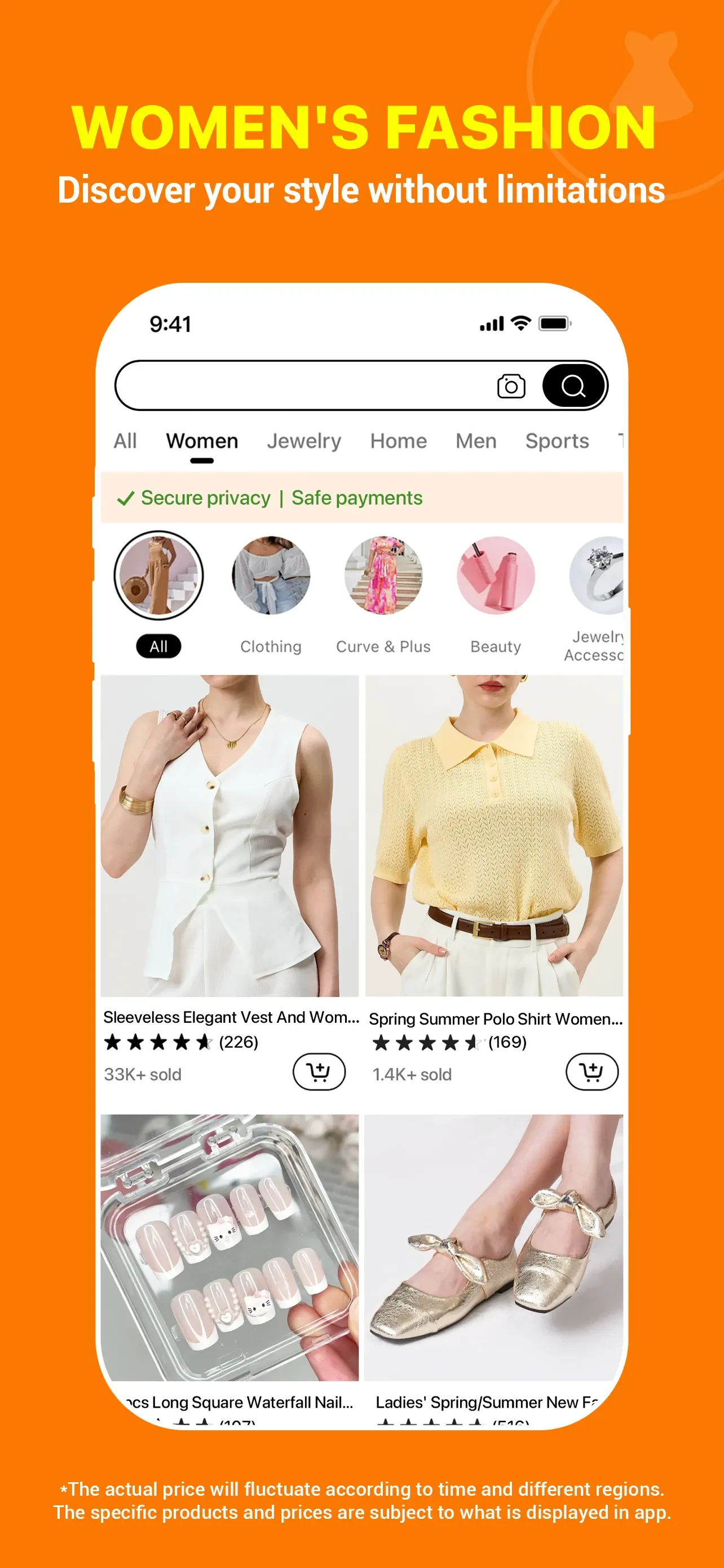 Temu: Shop Like a Billionaire app store screenshot 2 — Shopping (iOS)