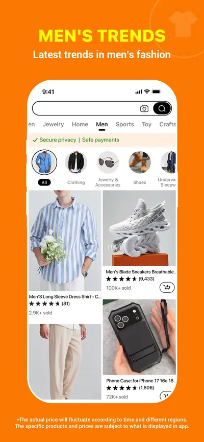 Temu: Shop Like a Billionaire app store screenshot 4 — Shopping (iOS)