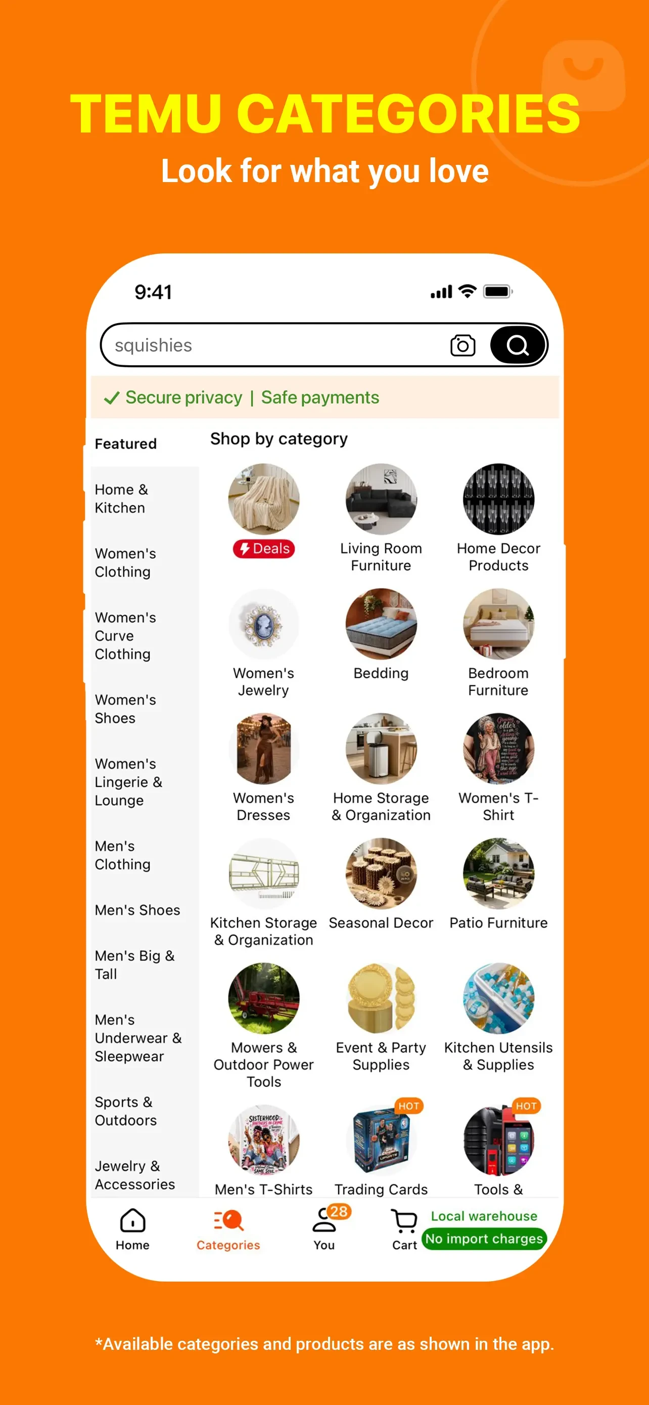 Temu: Shop Like a Billionaire app store screenshot 5 — Shopping (iOS)