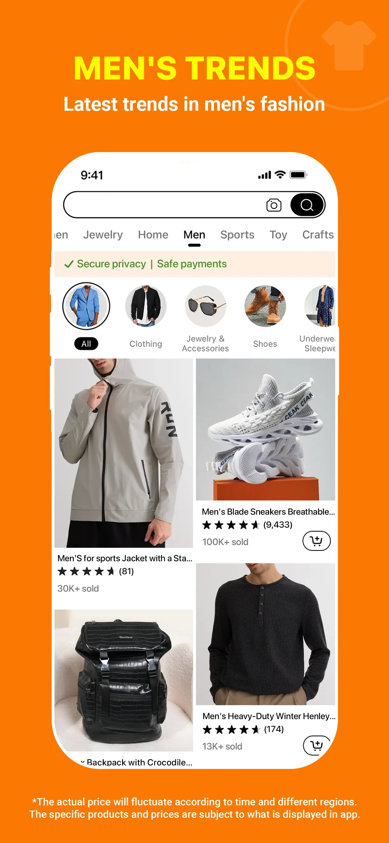 Temu: Shop Like a Billionaire app store screenshot 4 — Shopping (iOS)