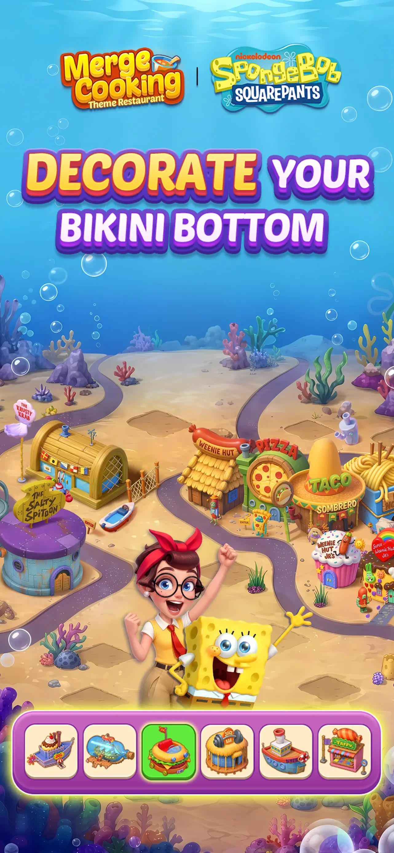Merge Cooking® app store screenshot 2 — Games (iOS)