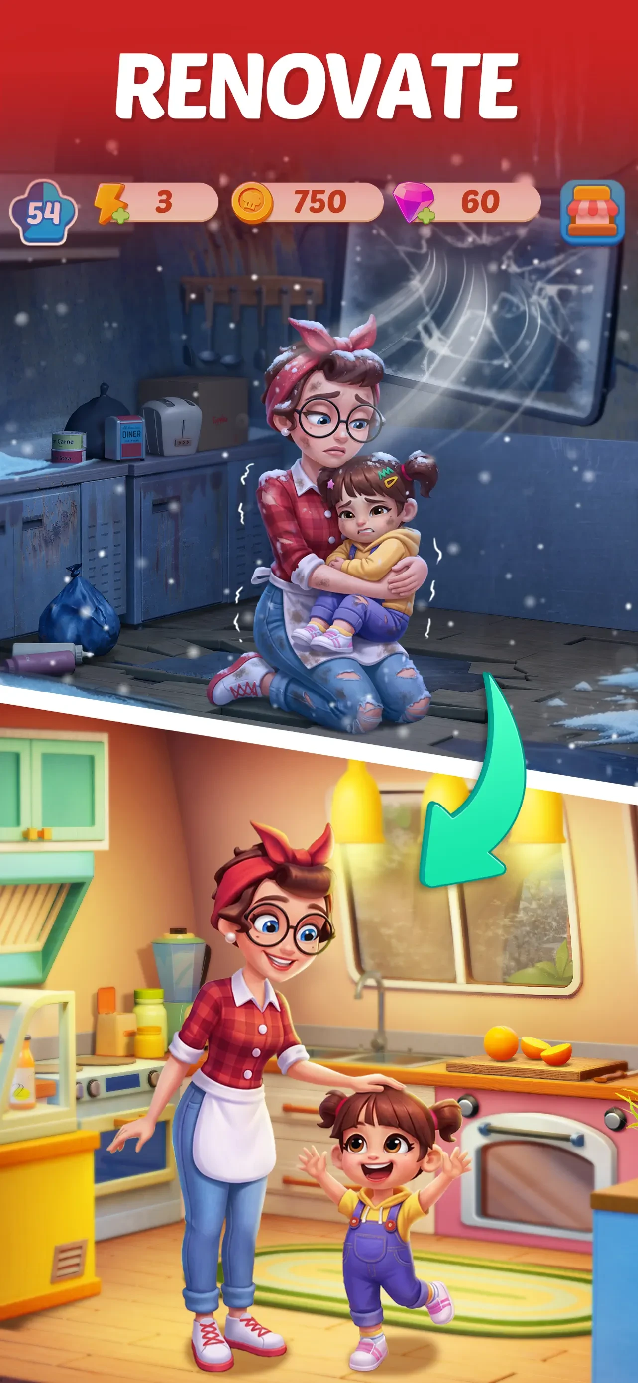 Merge Cooking® app store screenshot 5 — Games (iOS)