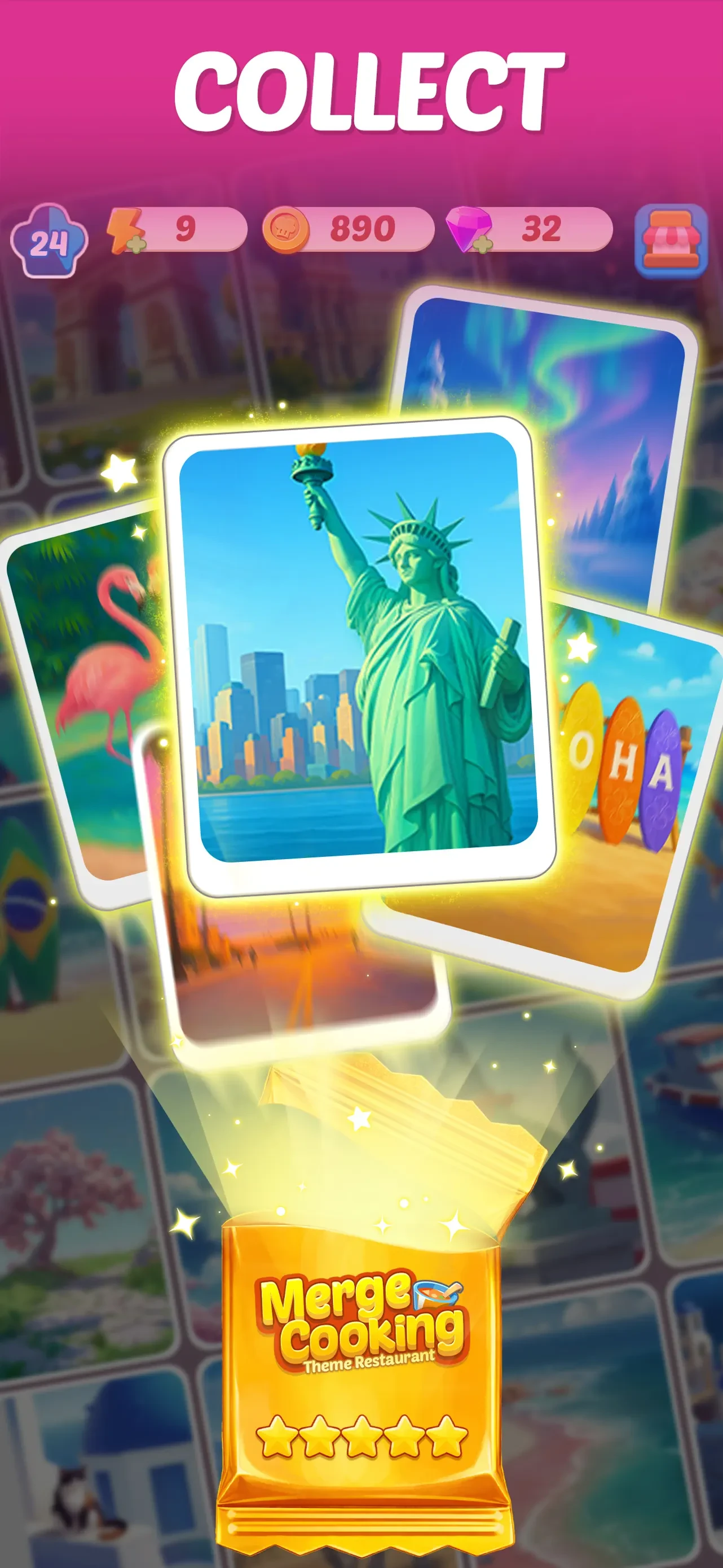 Merge Cooking® app store screenshot 7 — Games (iOS)