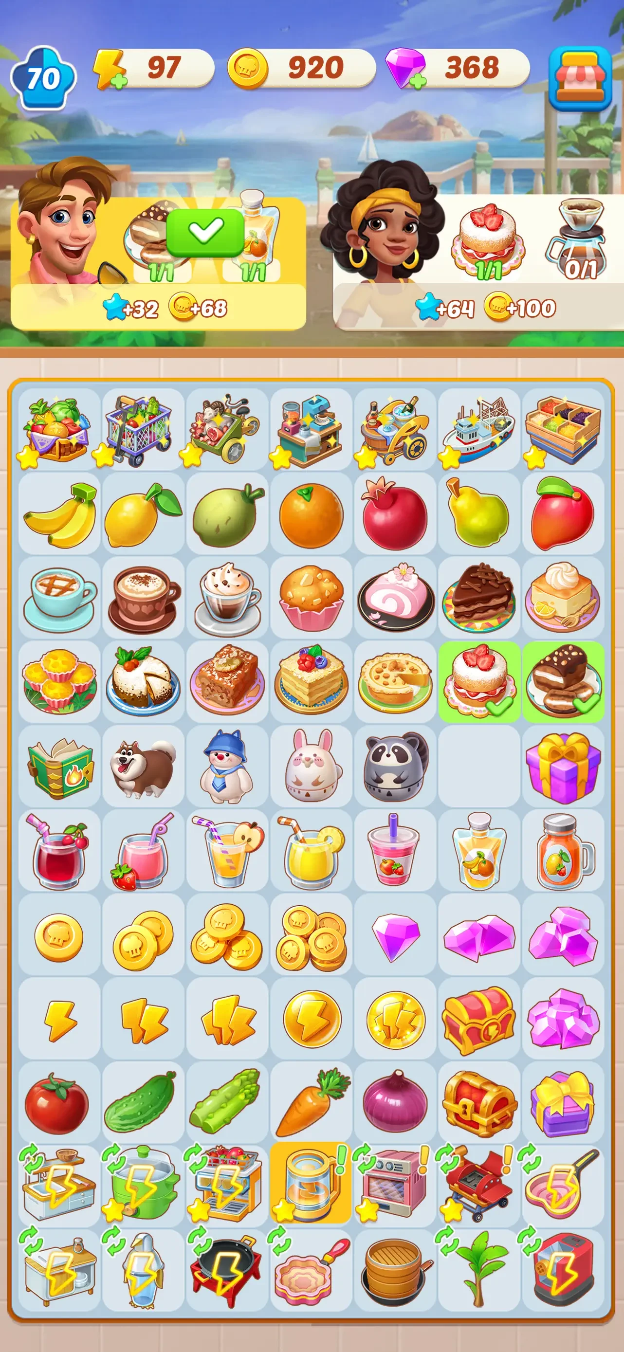 Merge Cooking® app store screenshot 9 — Games (iOS)