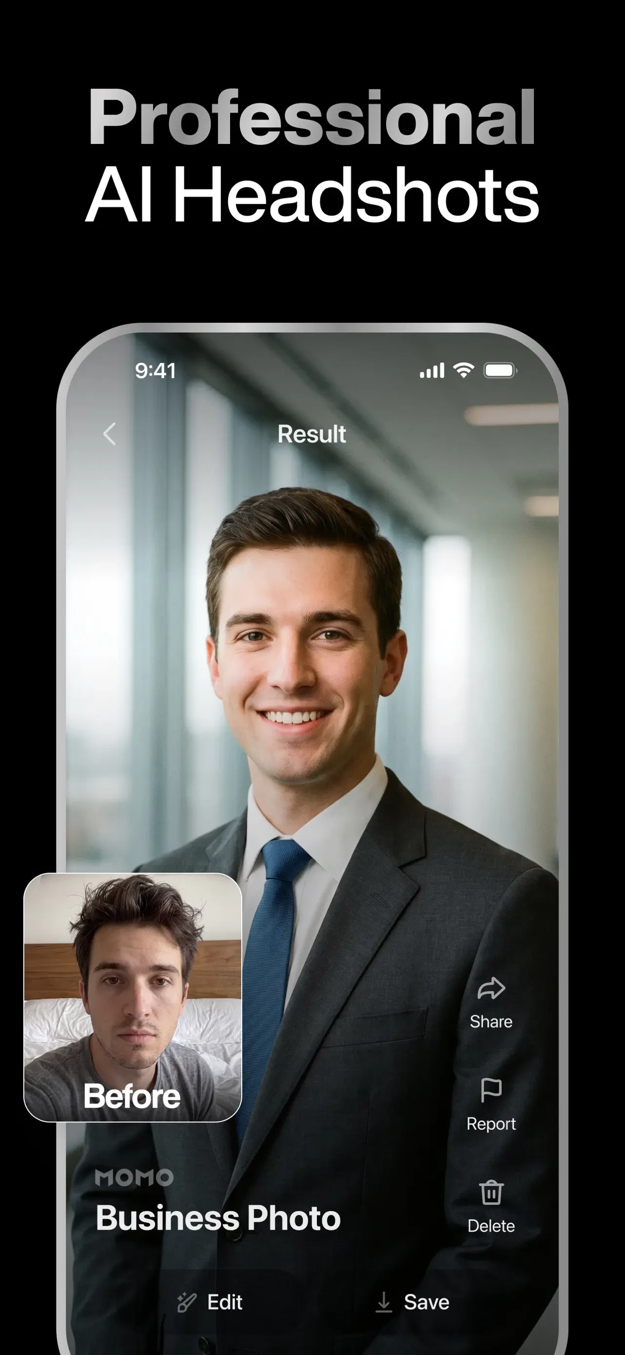 Momo: AI Photo & Video Maker app store screenshot 4 — Unknown (iOS)