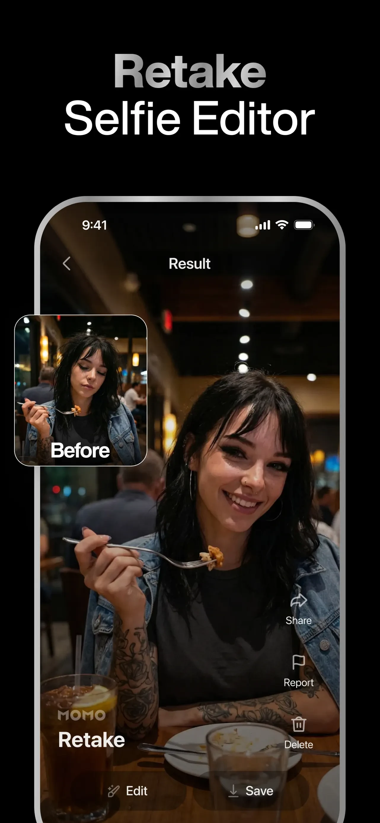 Momo: AI Photo & Video Maker app store screenshot 6 — Unknown (iOS)