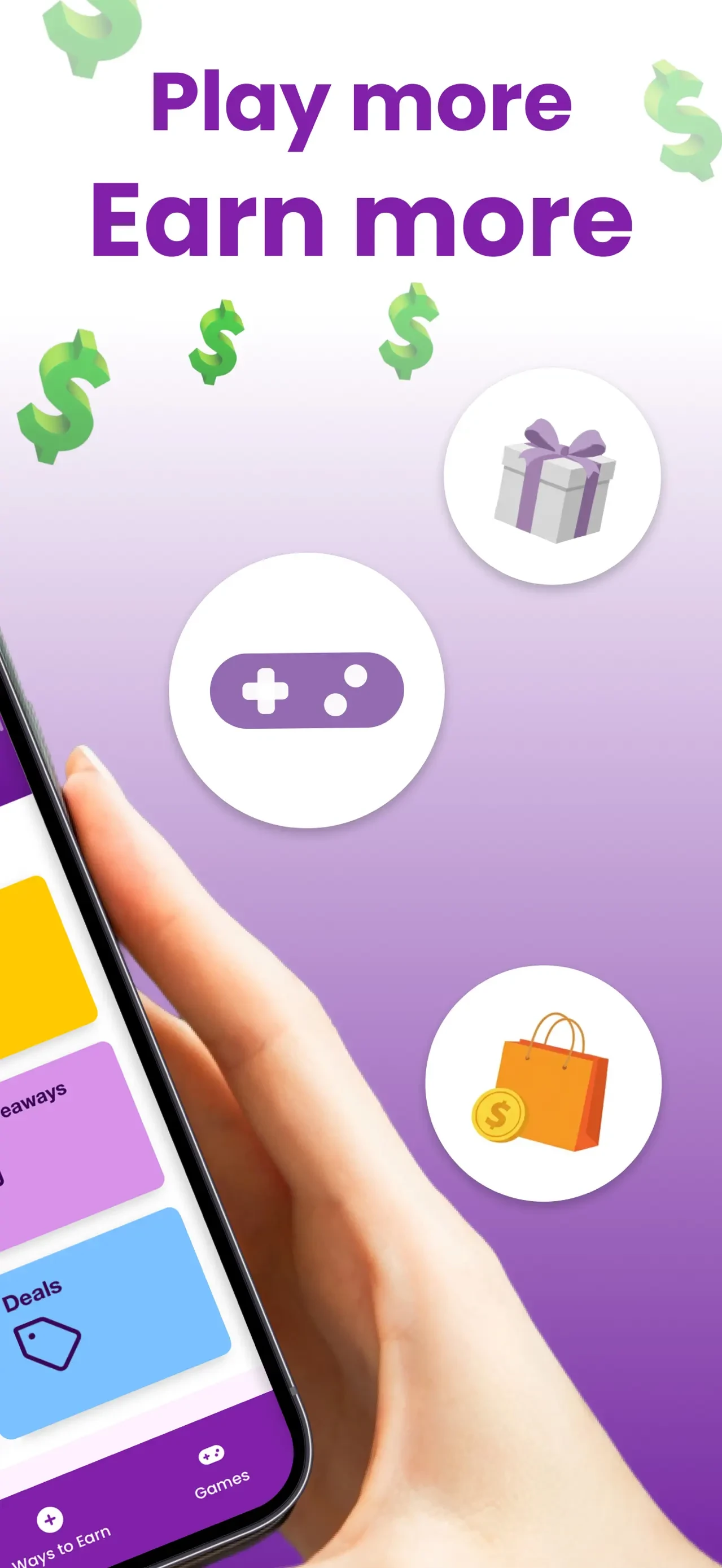 KashKick: Get paid to have fun app store screenshot 2 — Unknown (iOS)