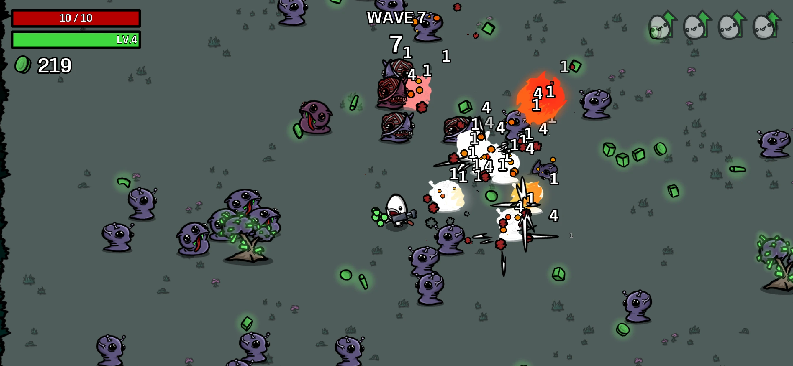 Brotato:Premium app store screenshot 3 — Games (iOS)