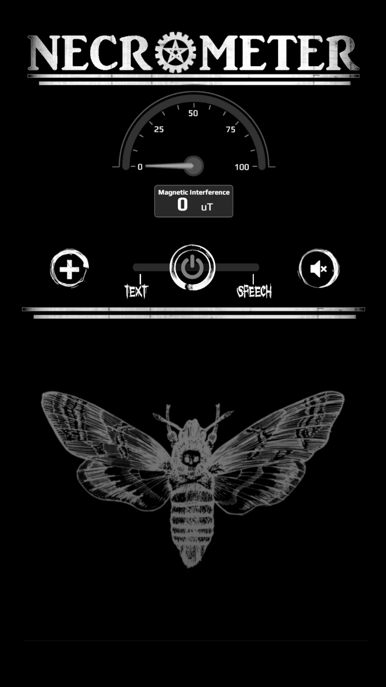 Necrometer app store screenshot 1 — Utilities (iOS)