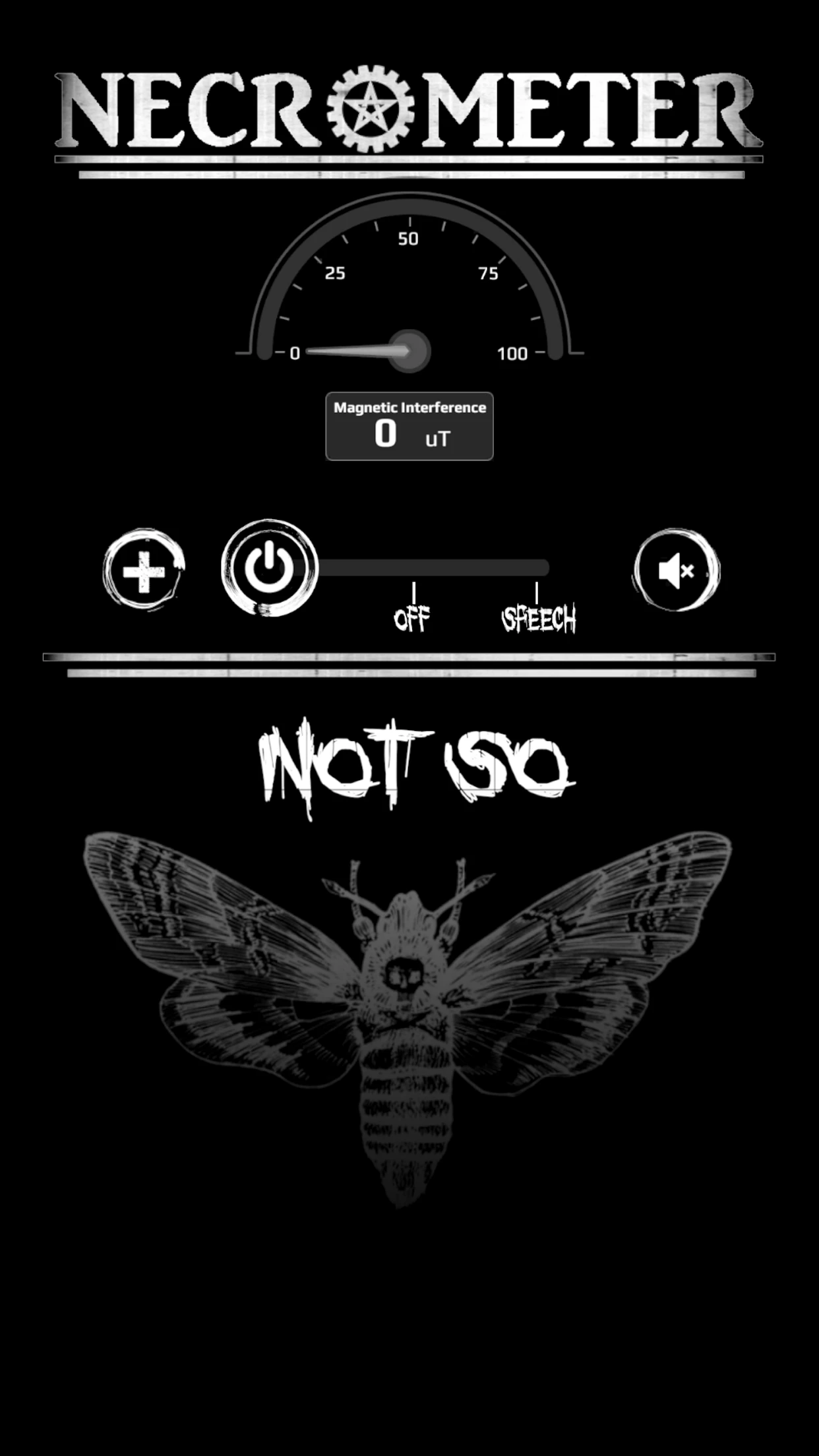 Necrometer app store screenshot 2 — Utilities (iOS)