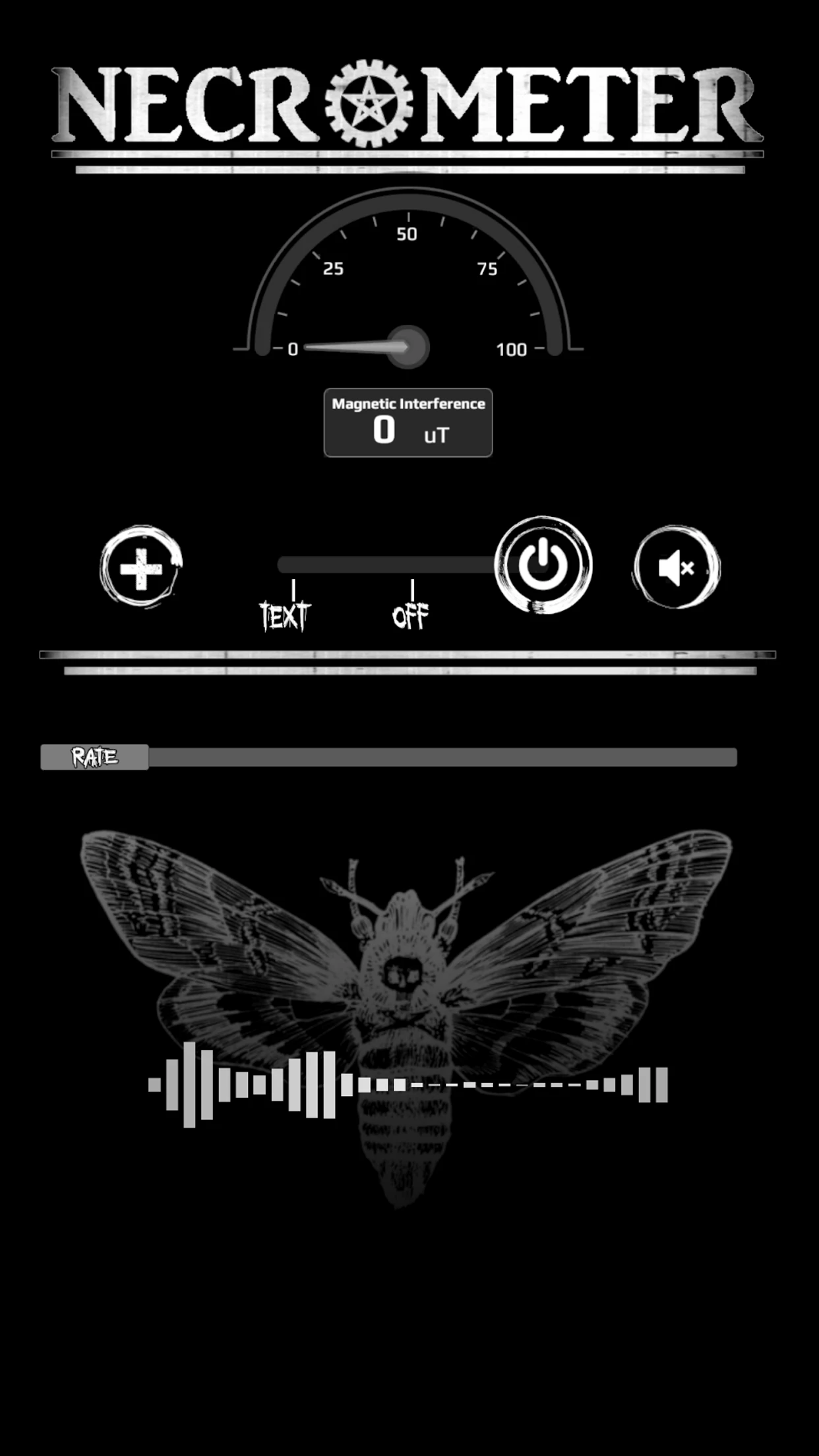 Necrometer app store screenshot 3 — Utilities (iOS)