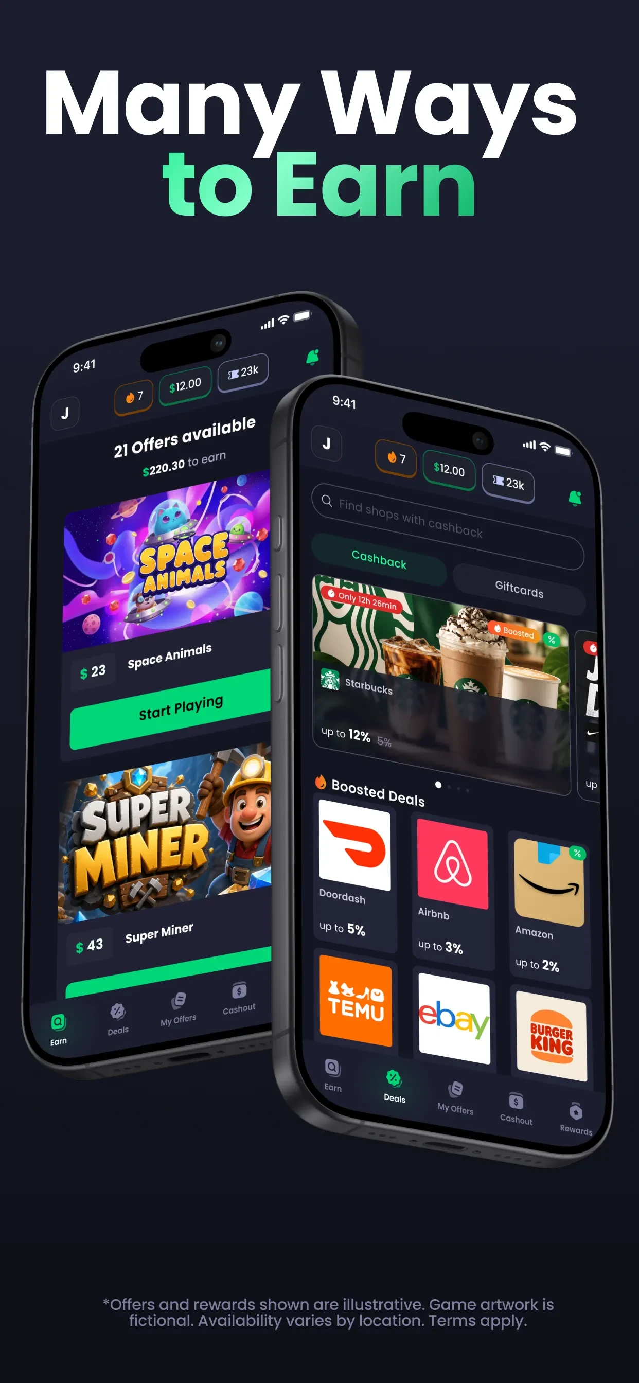 Freecash - Get Paid Real Money app store screenshot 2 — Entertainment (iOS)