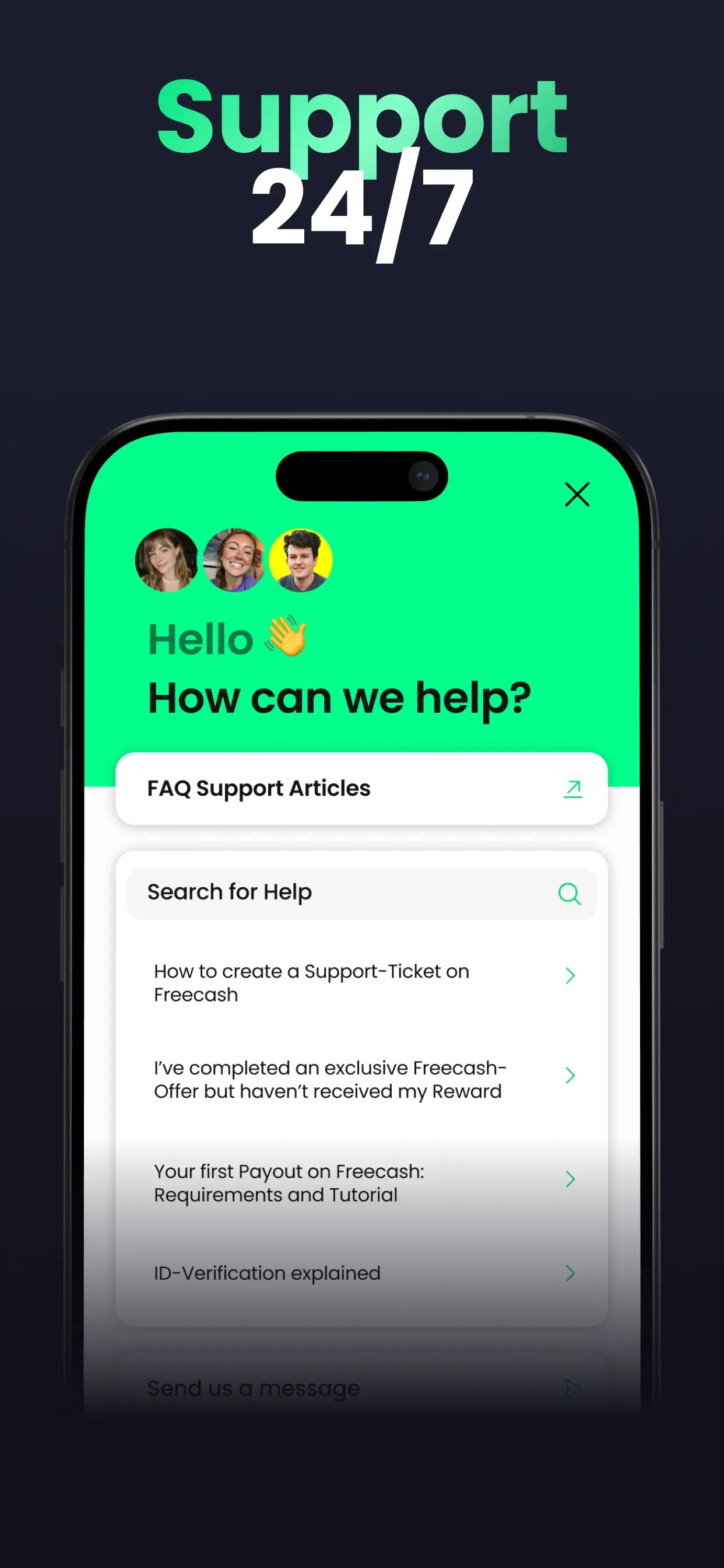 Freecash - Get Paid Real Money app store screenshot 5 — Entertainment (iOS)