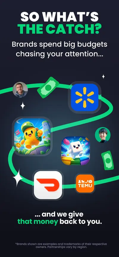 Freecash - Get Paid Real Money app store screenshot 3 — Entertainment (iOS)