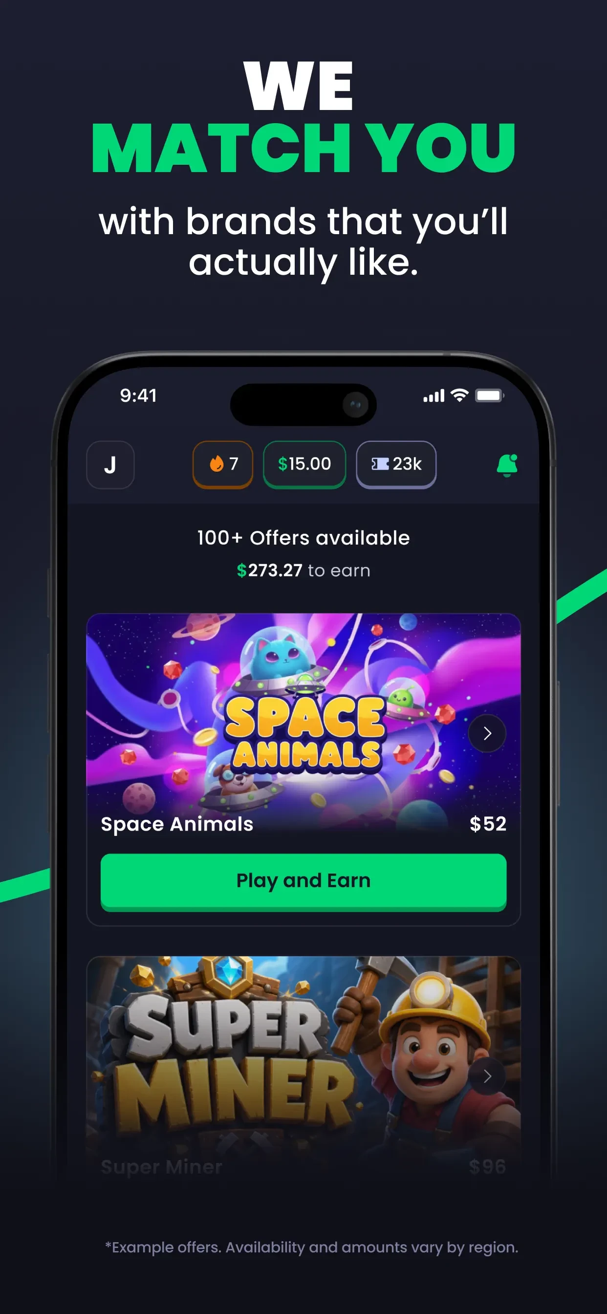 Freecash - Get Paid Real Money app store screenshot 4 — Entertainment (iOS)