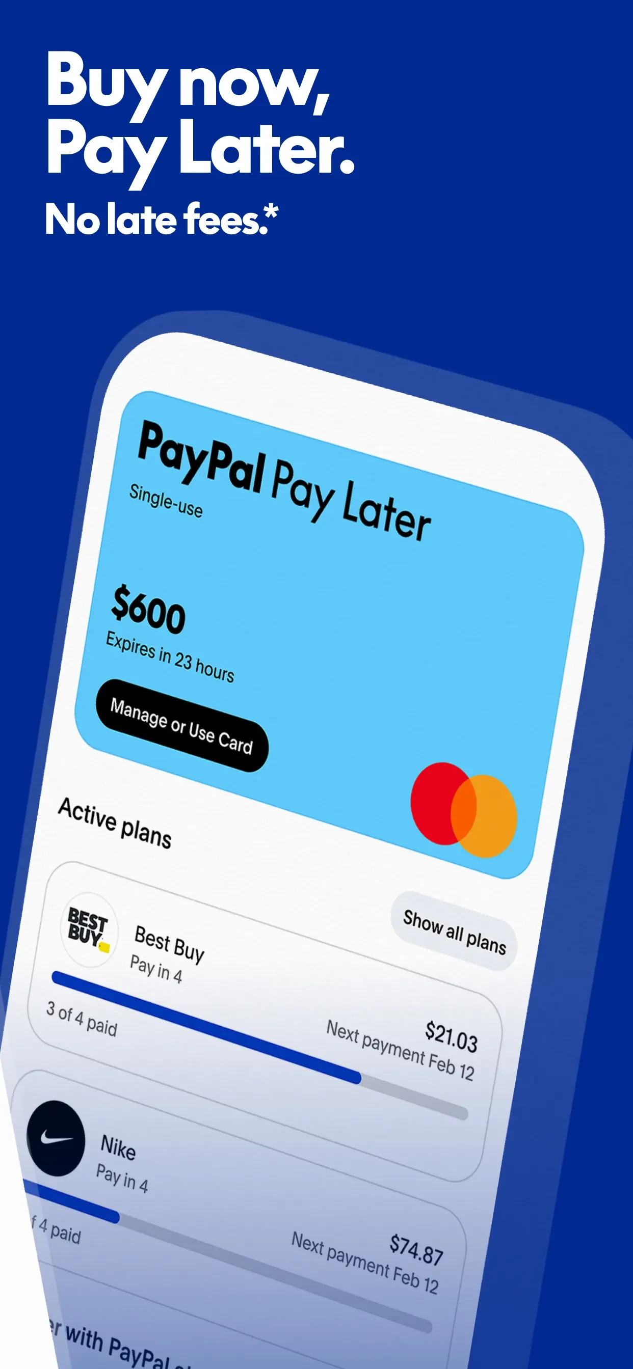 PayPal - Pay, Send, Save app store screenshot 4 — Finance (iOS)