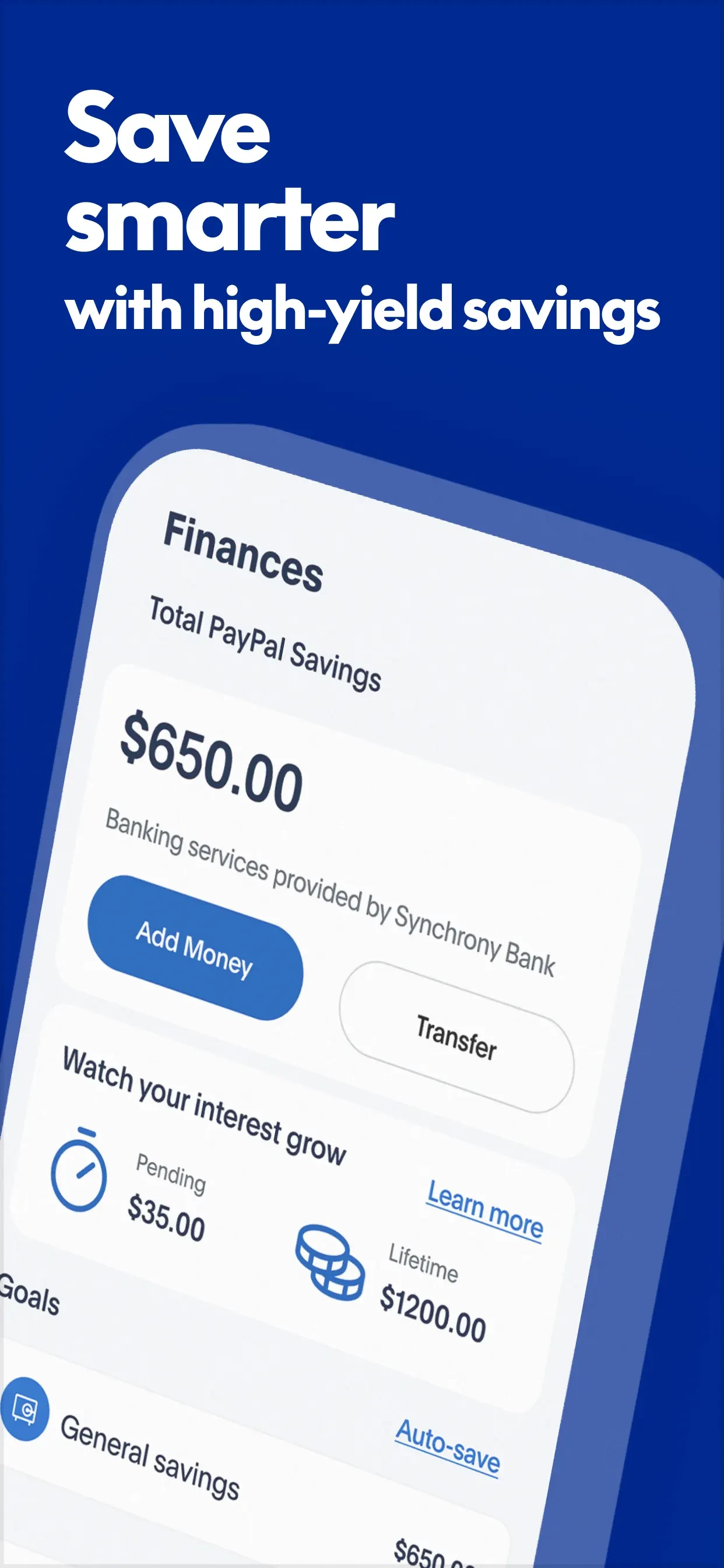 PayPal - Pay, Send, Save app store screenshot 8 — Finance (iOS)