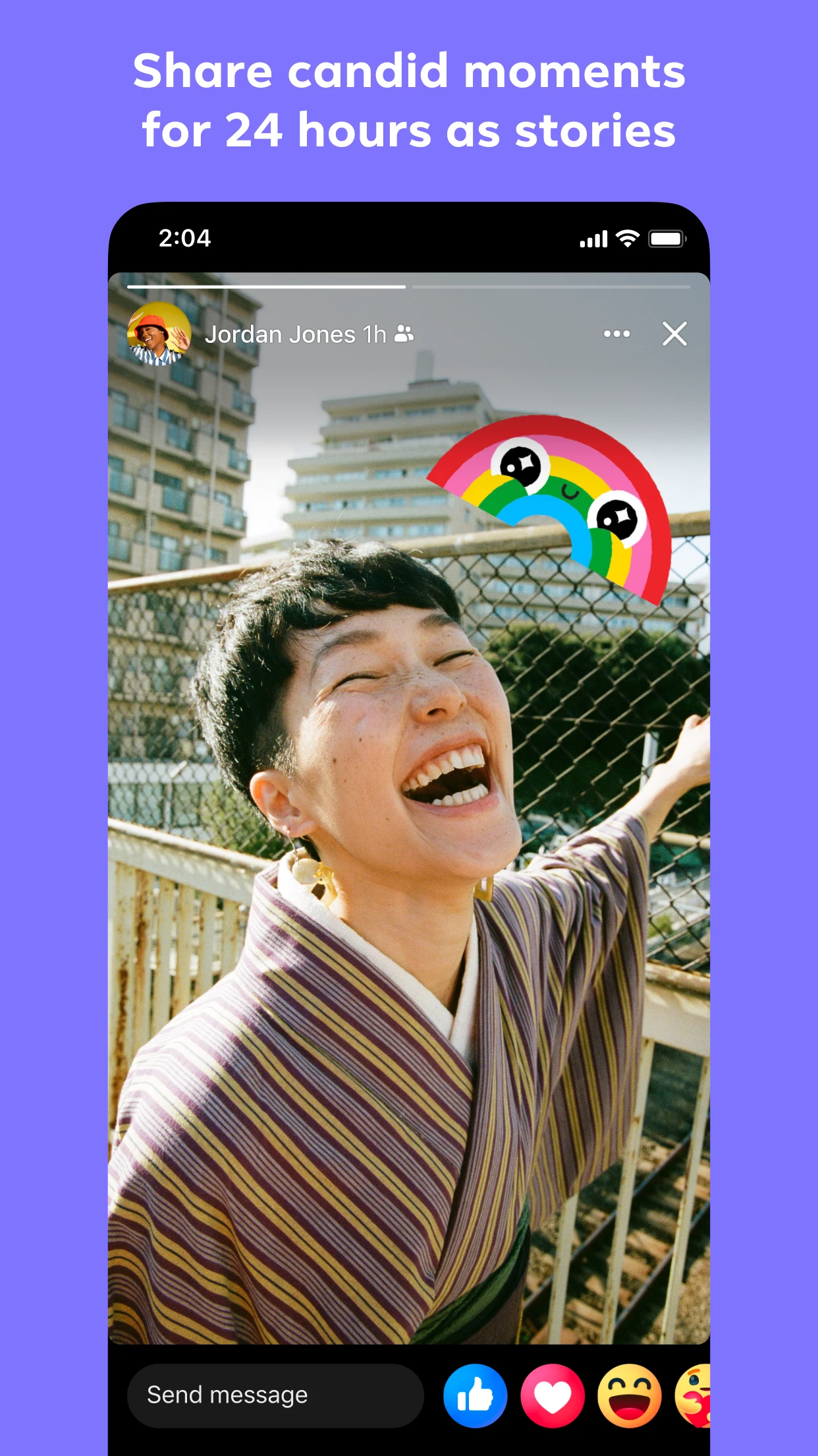 Facebook app store screenshot 3 — Social Networking (iOS)
