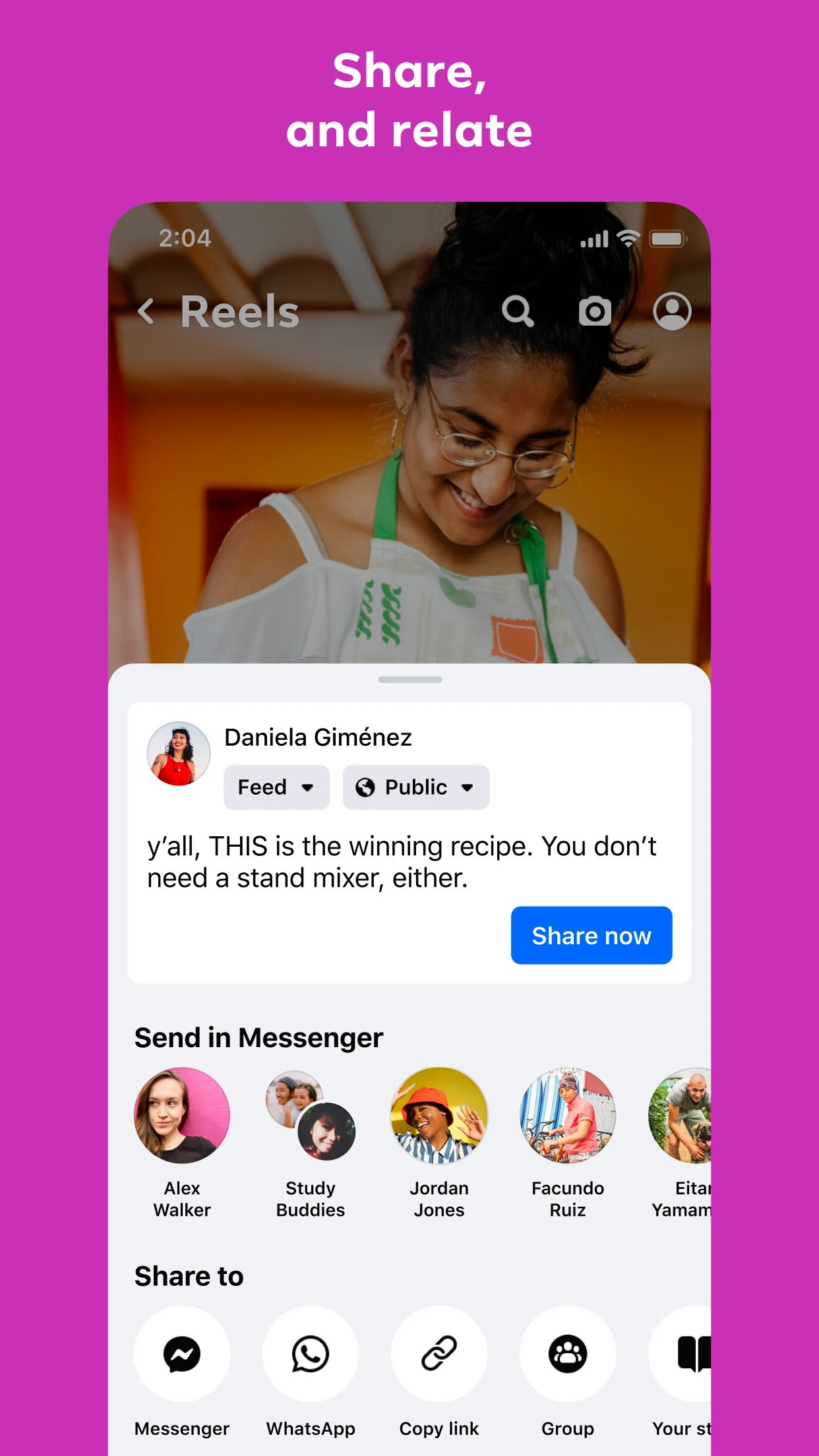 Facebook app store screenshot 7 — Social Networking (iOS)