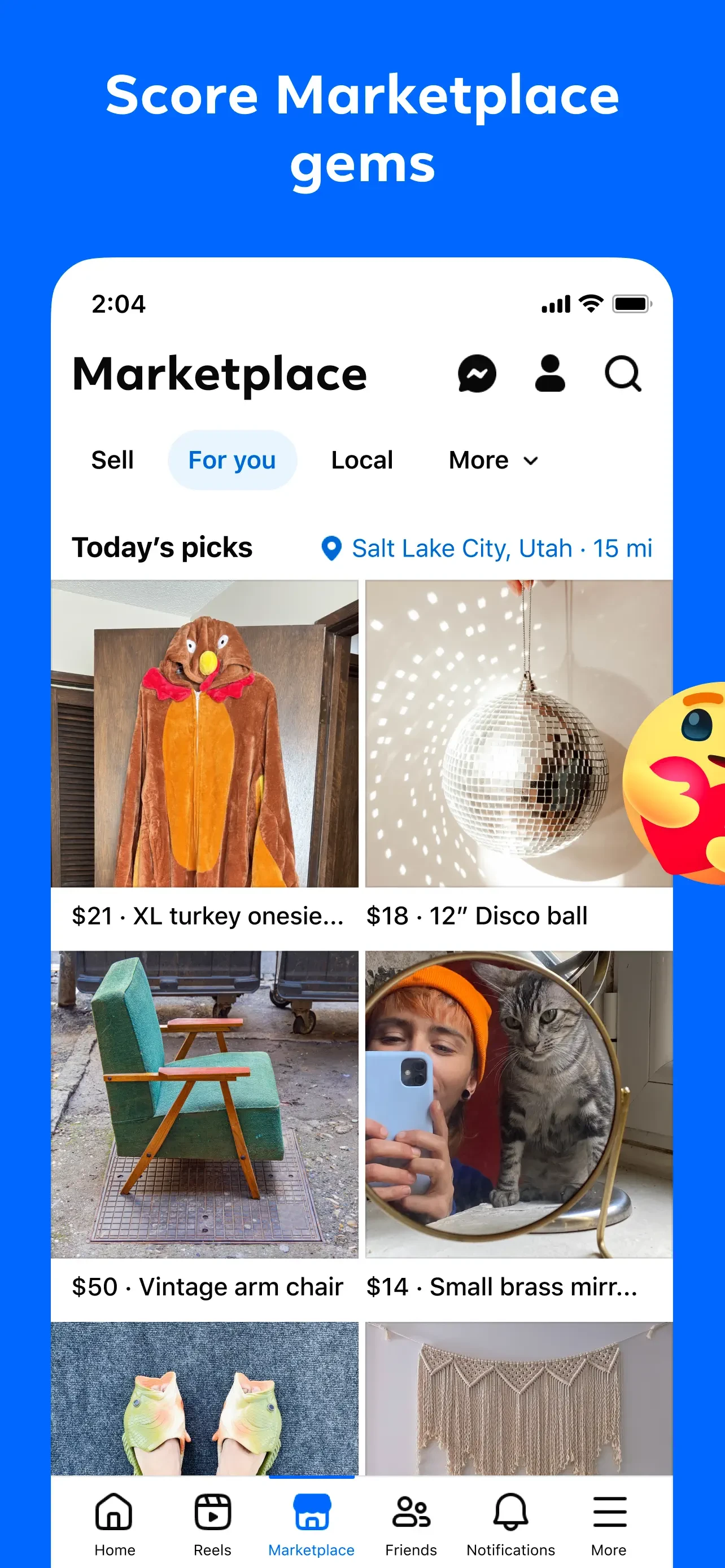 Facebook app store screenshot 1 — Social Networking (iOS)