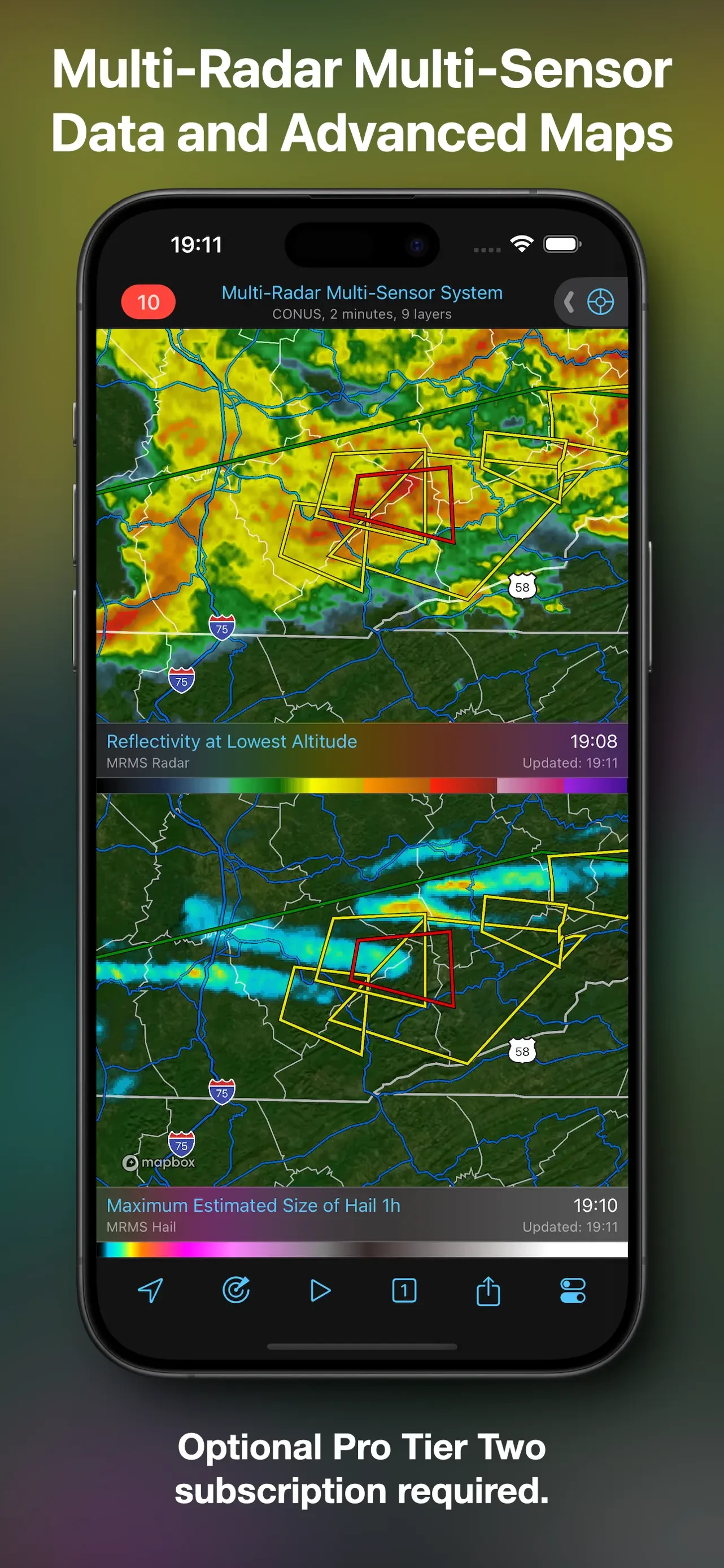 RadarScope app store screenshot 10 — Weather (iOS)