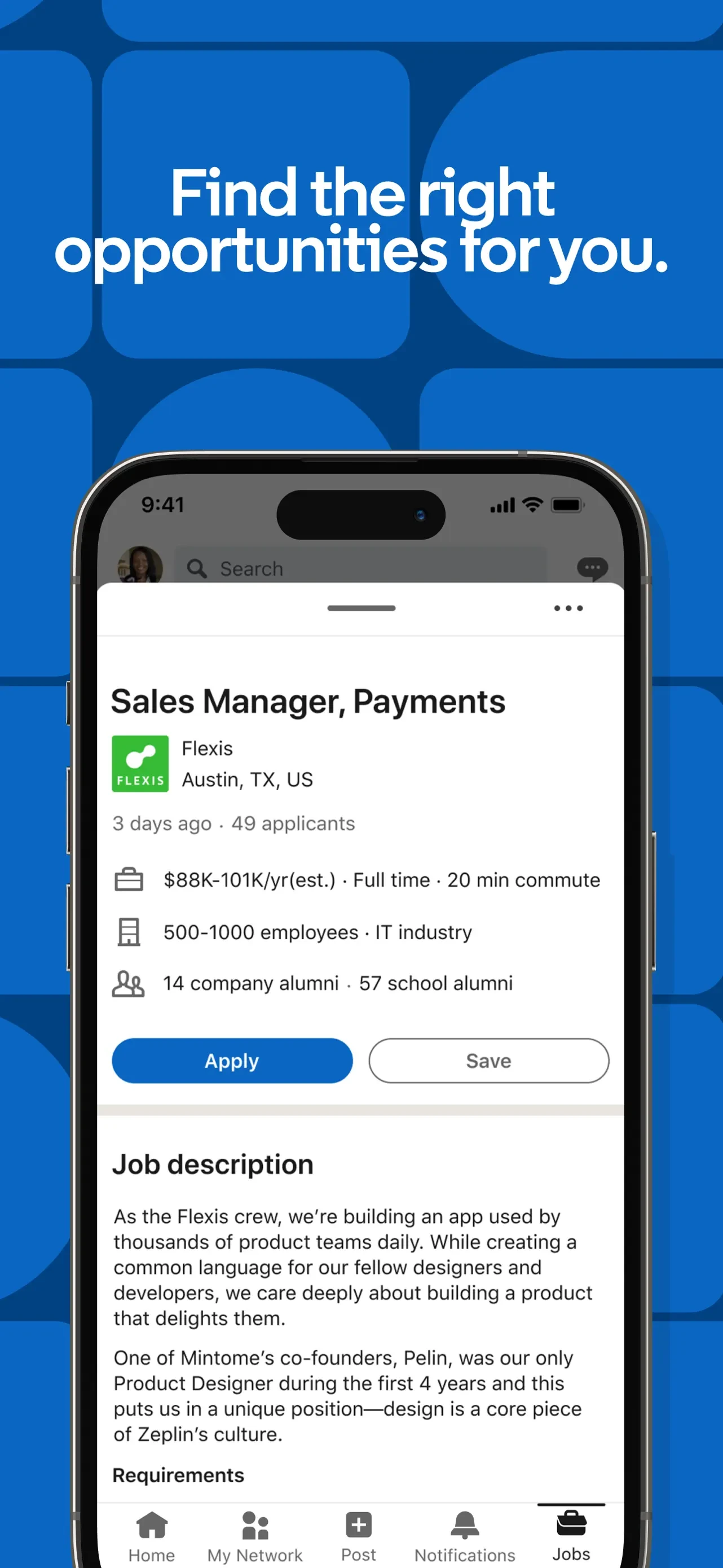 LinkedIn: Community & Network app store screenshot 2 — Business (iOS)