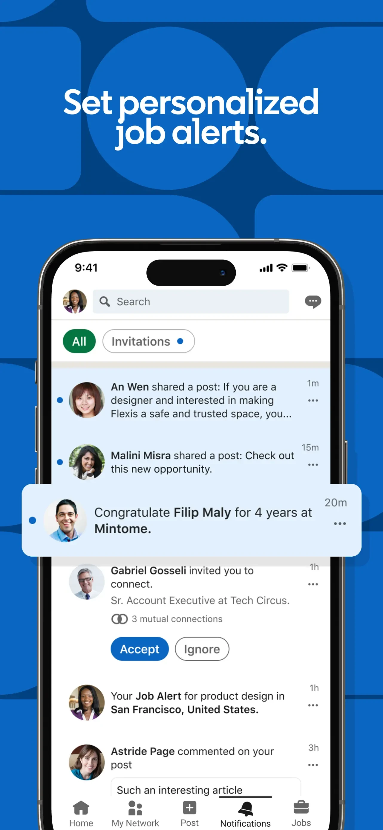LinkedIn: Community & Network app store screenshot 6 — Business (iOS)