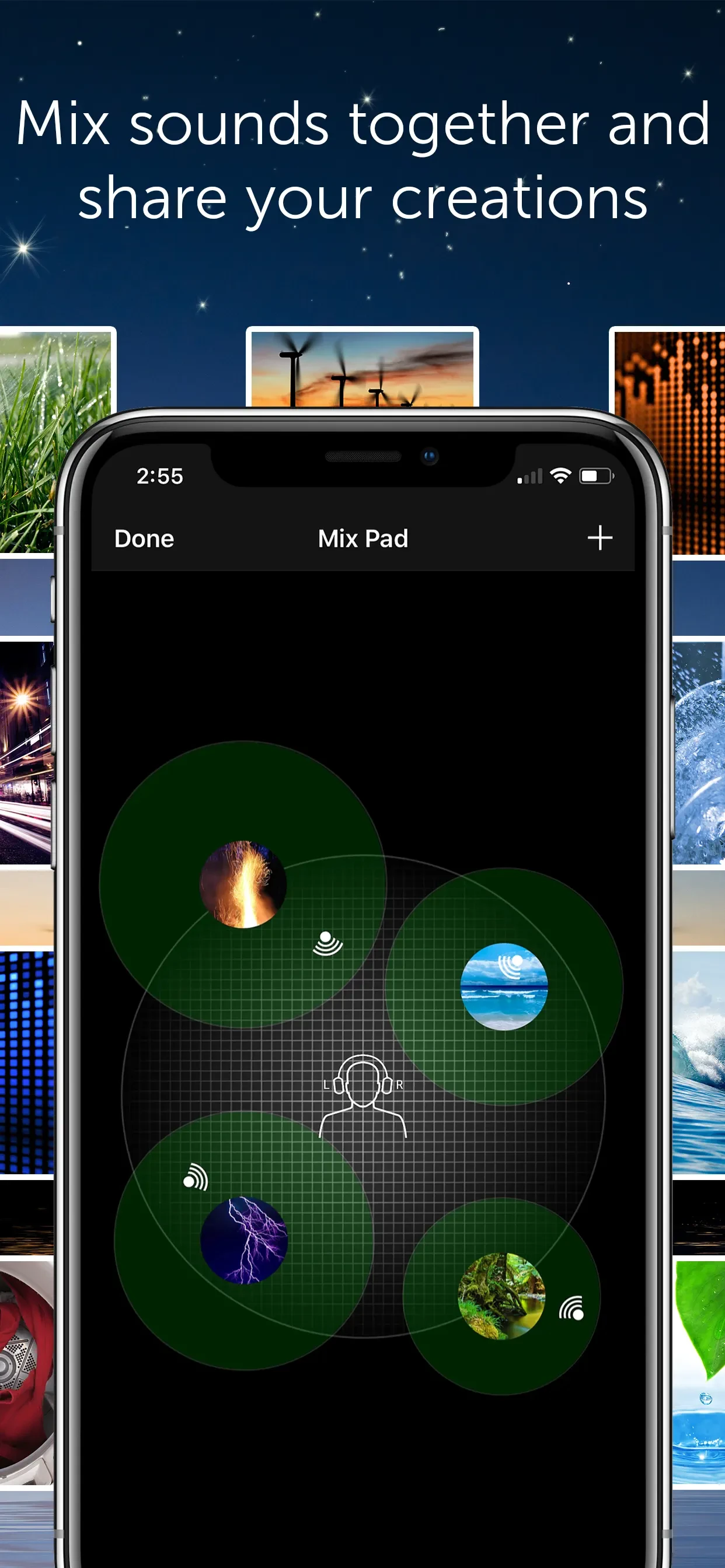 White Noise app store screenshot 3 — Health & Fitness (iOS)