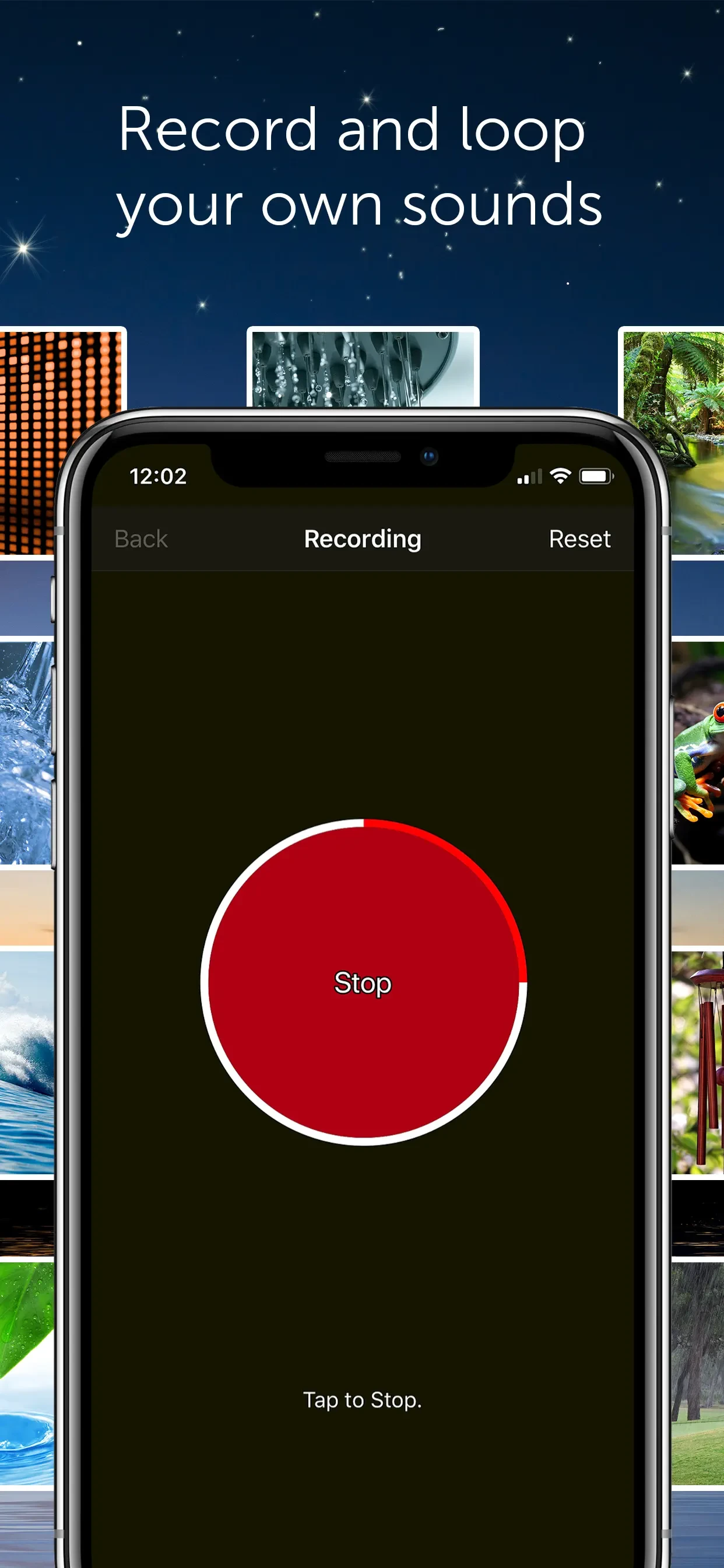 White Noise app store screenshot 4 — Health & Fitness (iOS)