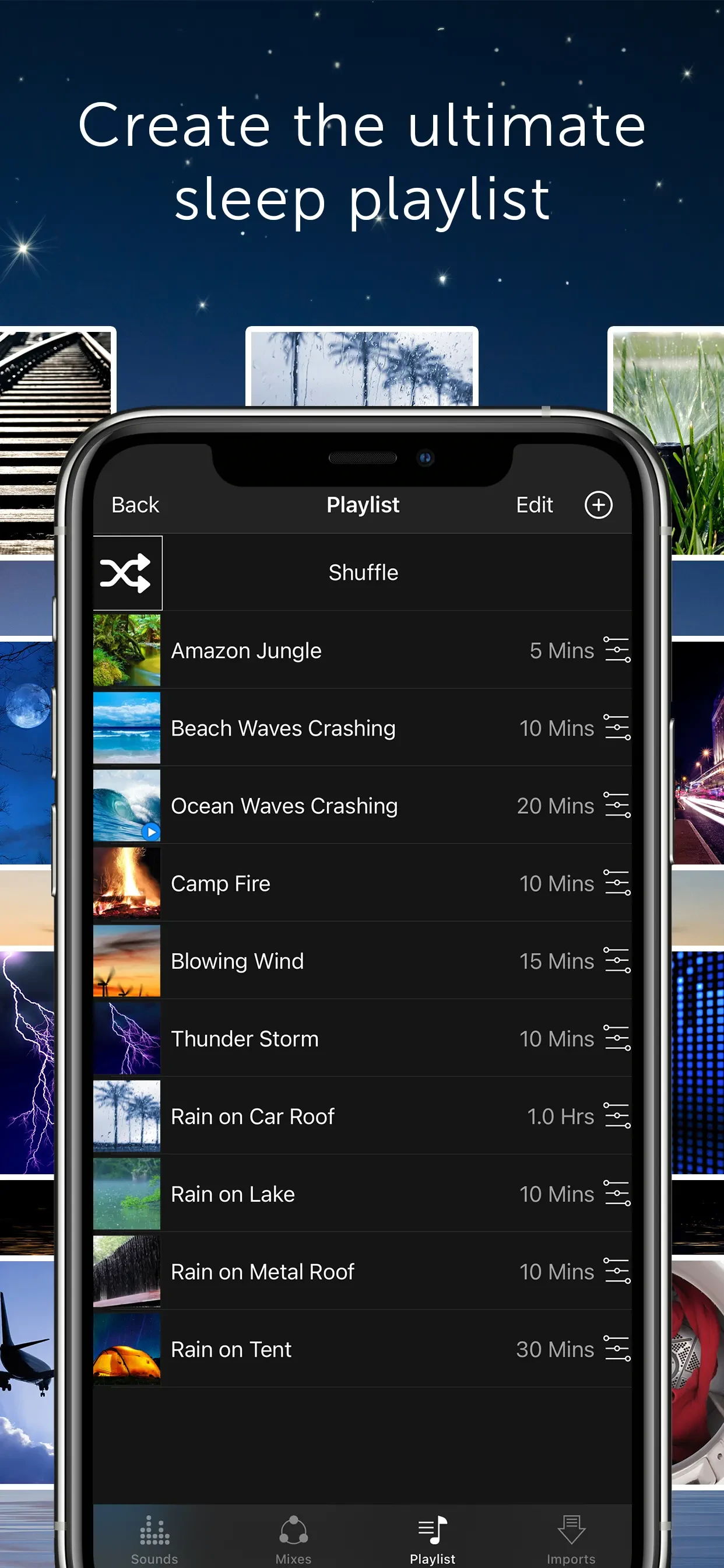 White Noise app store screenshot 6 — Health & Fitness (iOS)