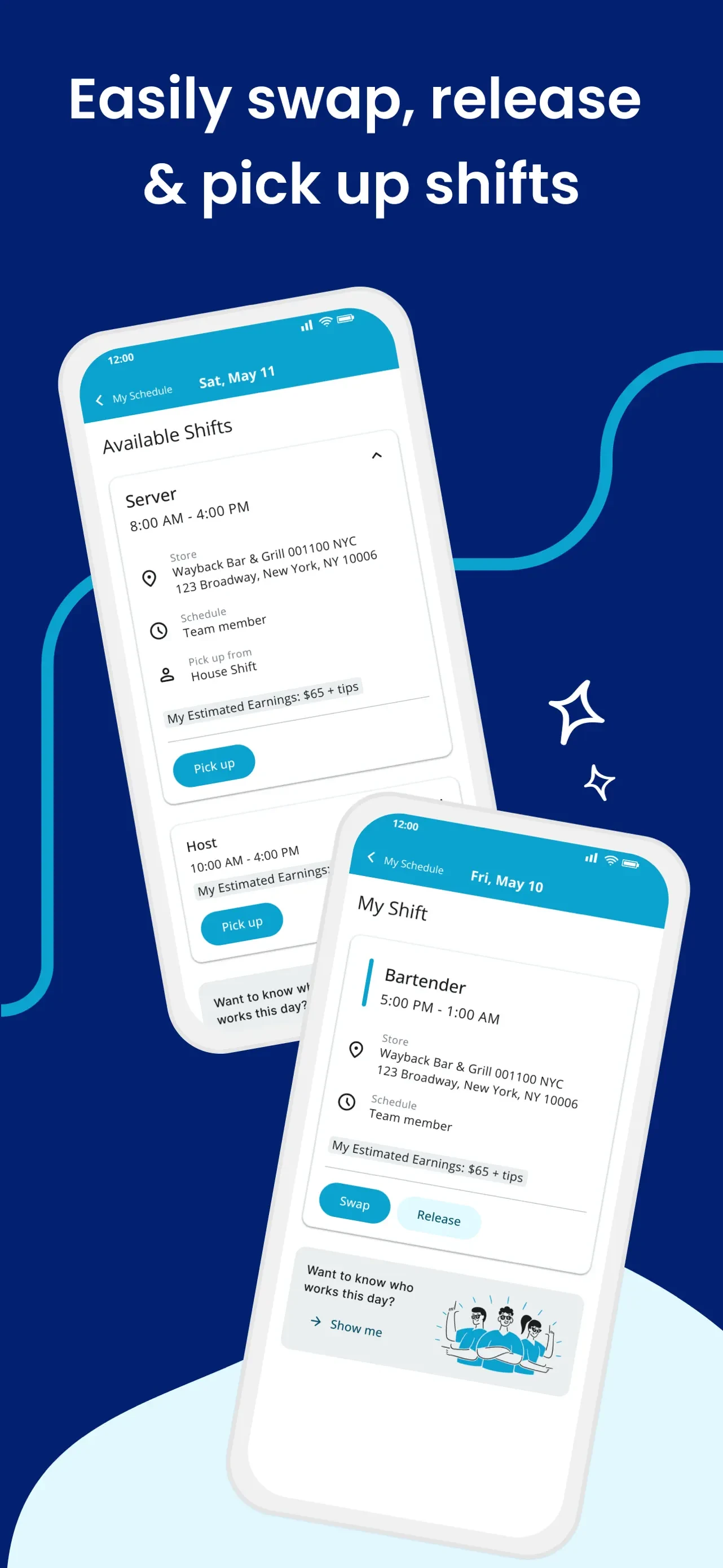 HotSchedules app store screenshot 2 — Business (iOS)