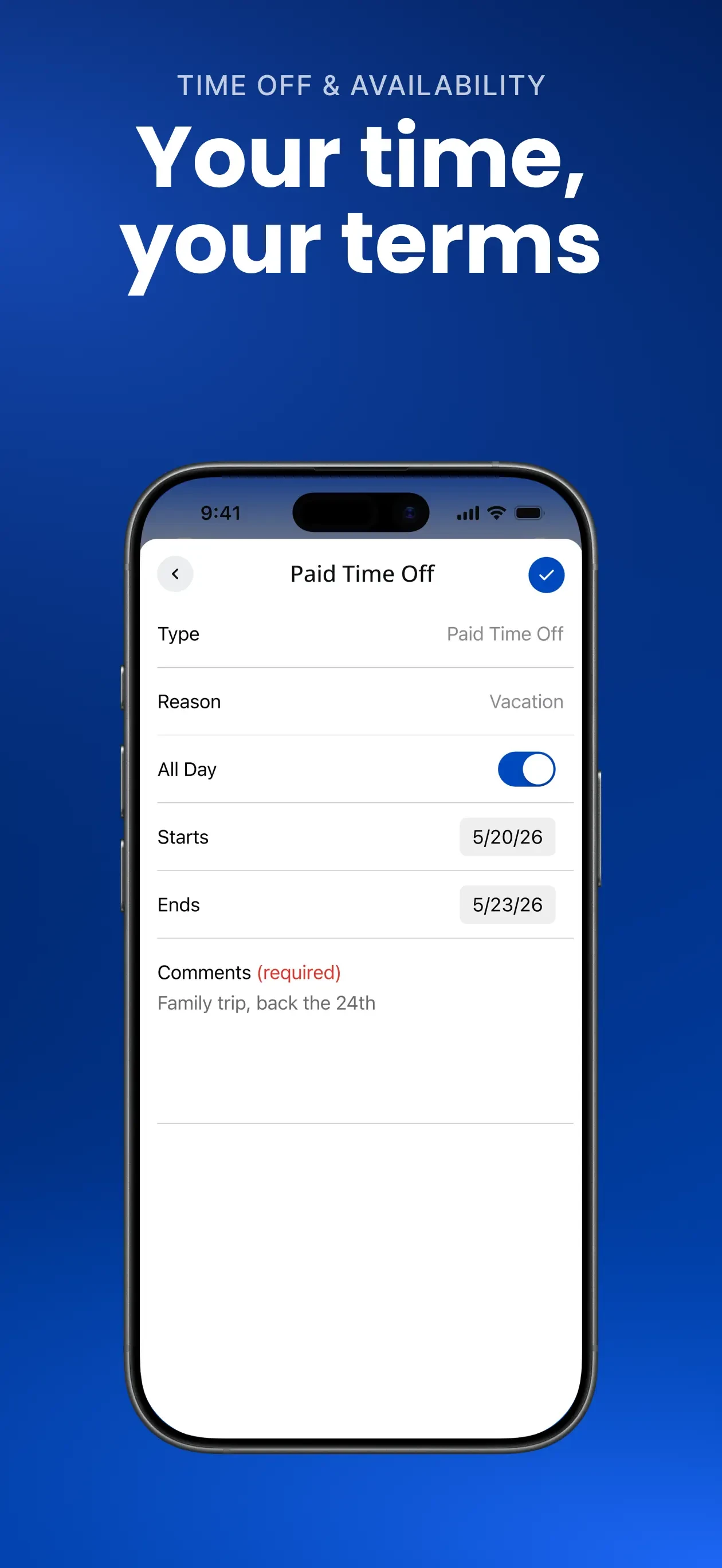 HotSchedules app store screenshot 4 — Business (iOS)