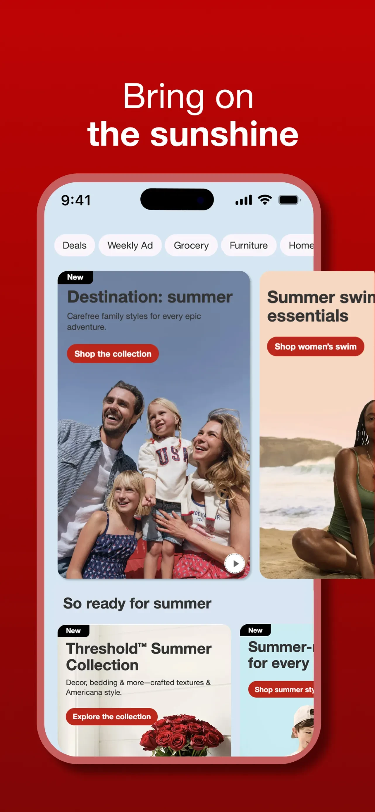 Target: Shop. Style. Save. app store screenshot 1 — Unknown (iOS)