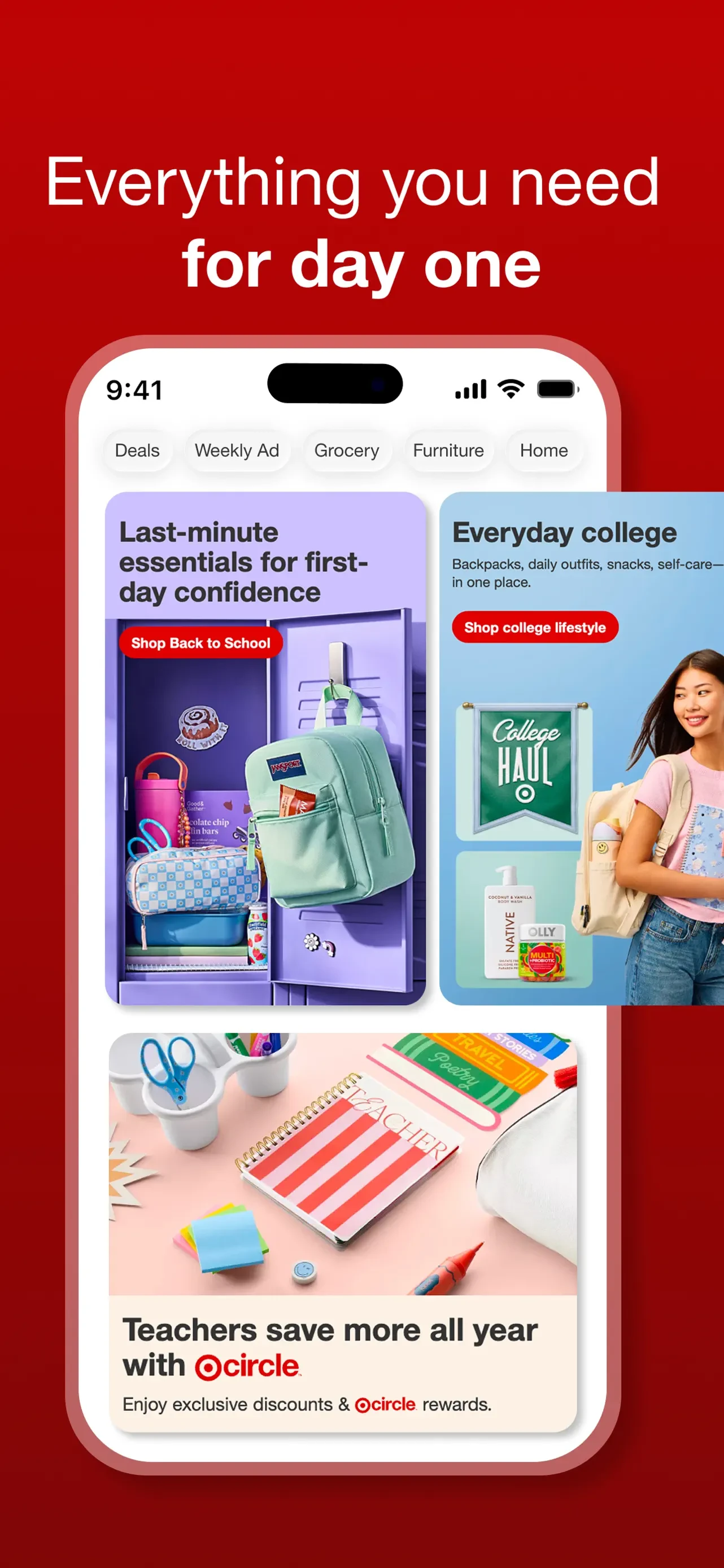 Target: Shop. Style. Save. app store screenshot 1 — Unknown (iOS)