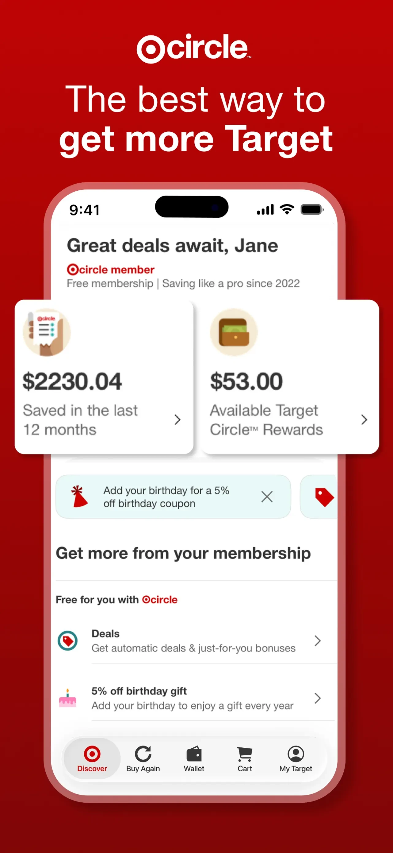 Target: Shop. Style. Save. app store screenshot 4 — Unknown (iOS)