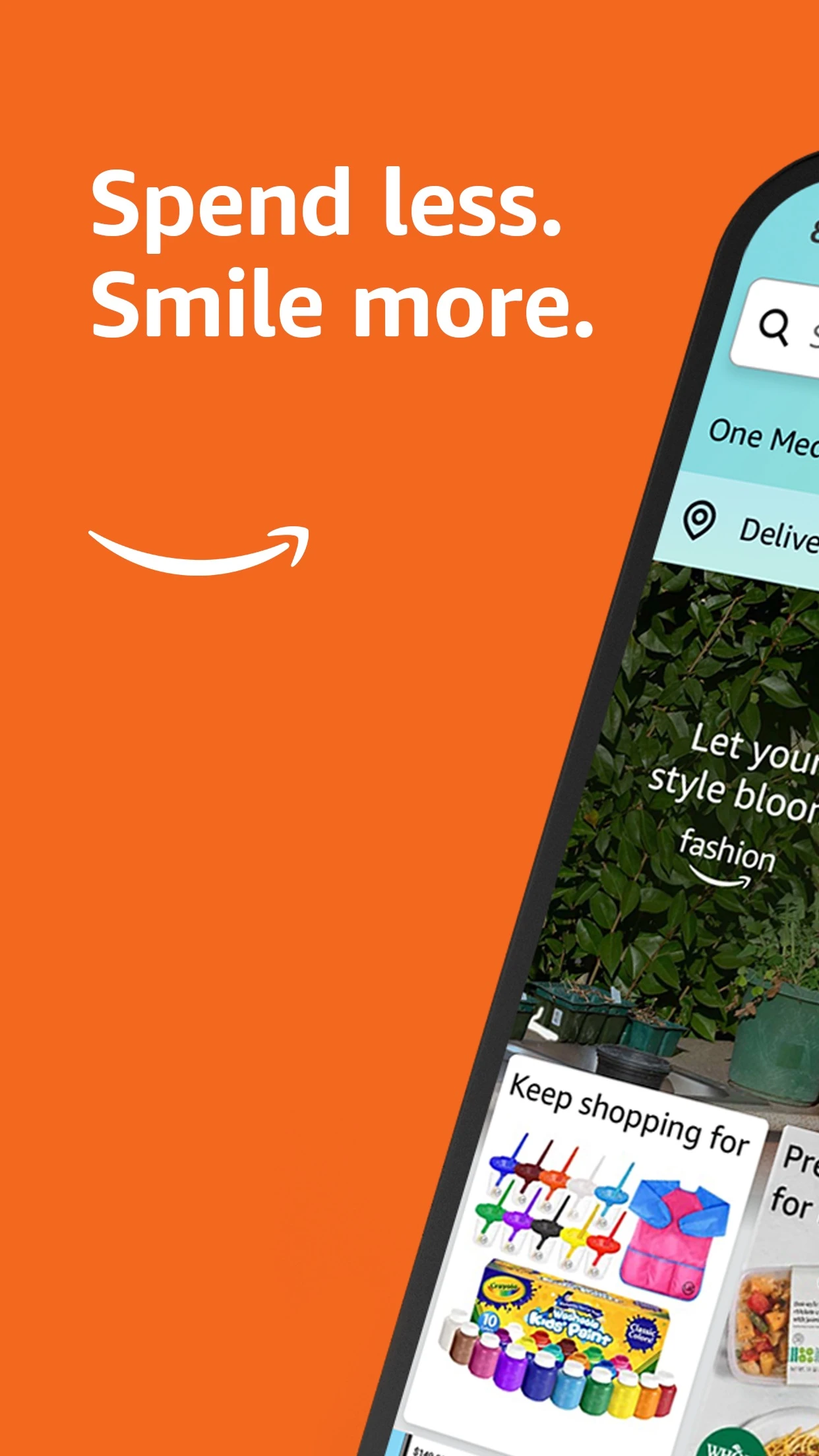 Amazon Shopping app store screenshot 1 — Shopping (iOS)