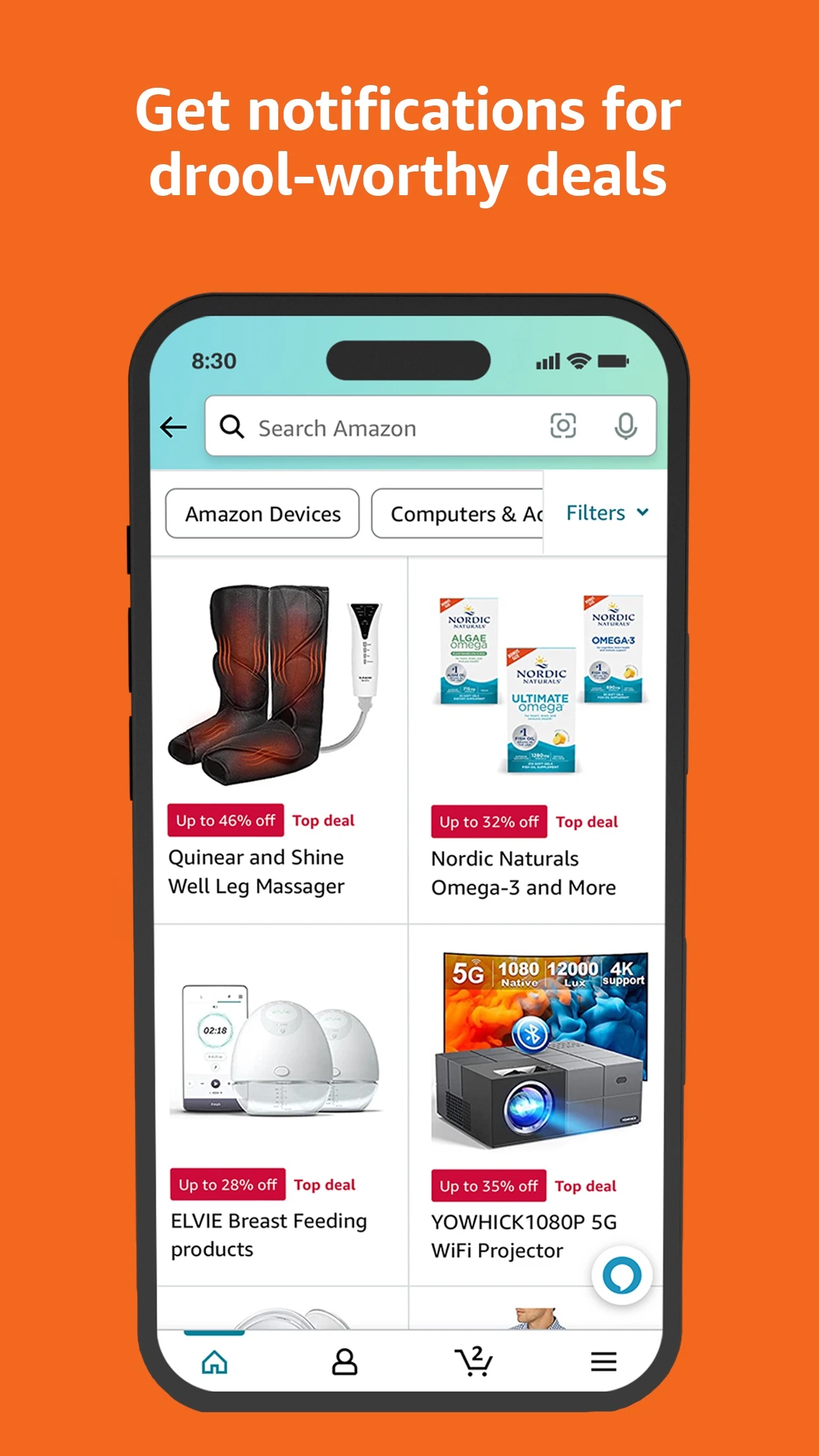 Amazon Shopping app store screenshot 3 — Shopping (iOS)