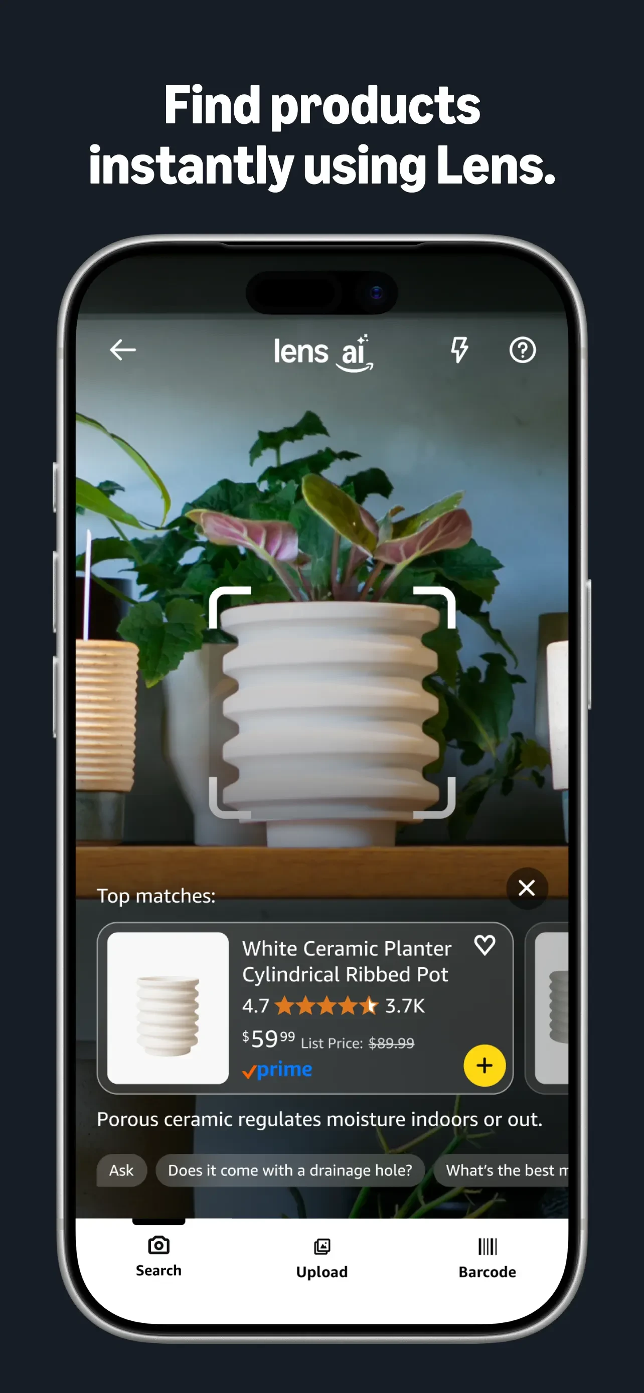 Amazon Shopping app store screenshot 5 — Shopping (iOS)