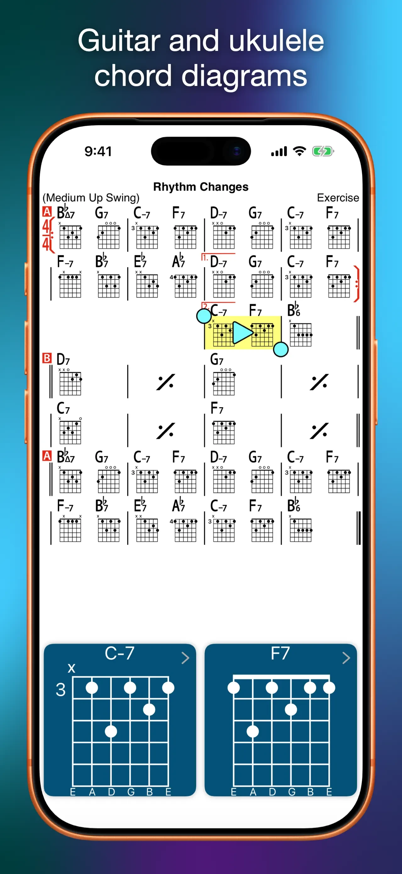 iReal Pro app store screenshot 5 — Music (iOS)