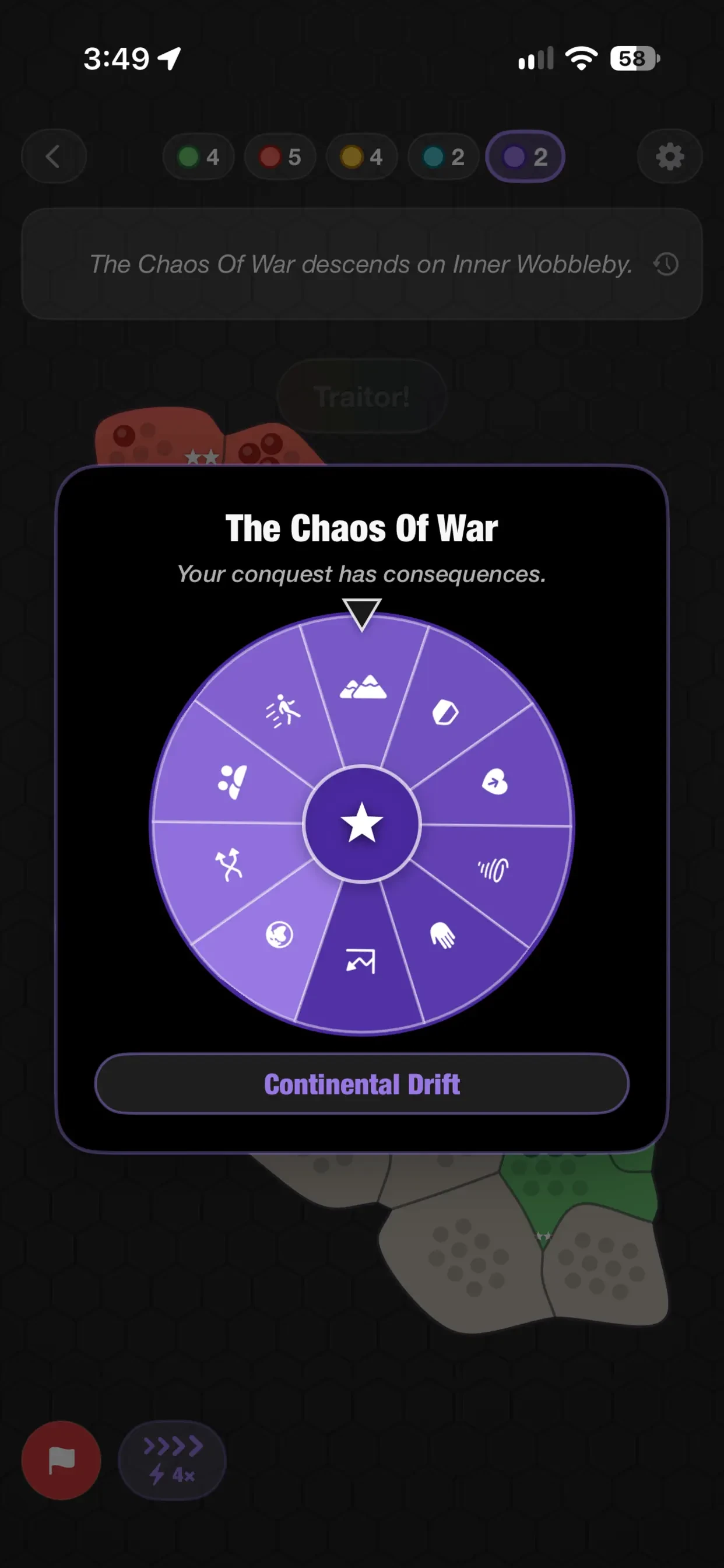 Strategery app store screenshot 4 — Games (iOS)