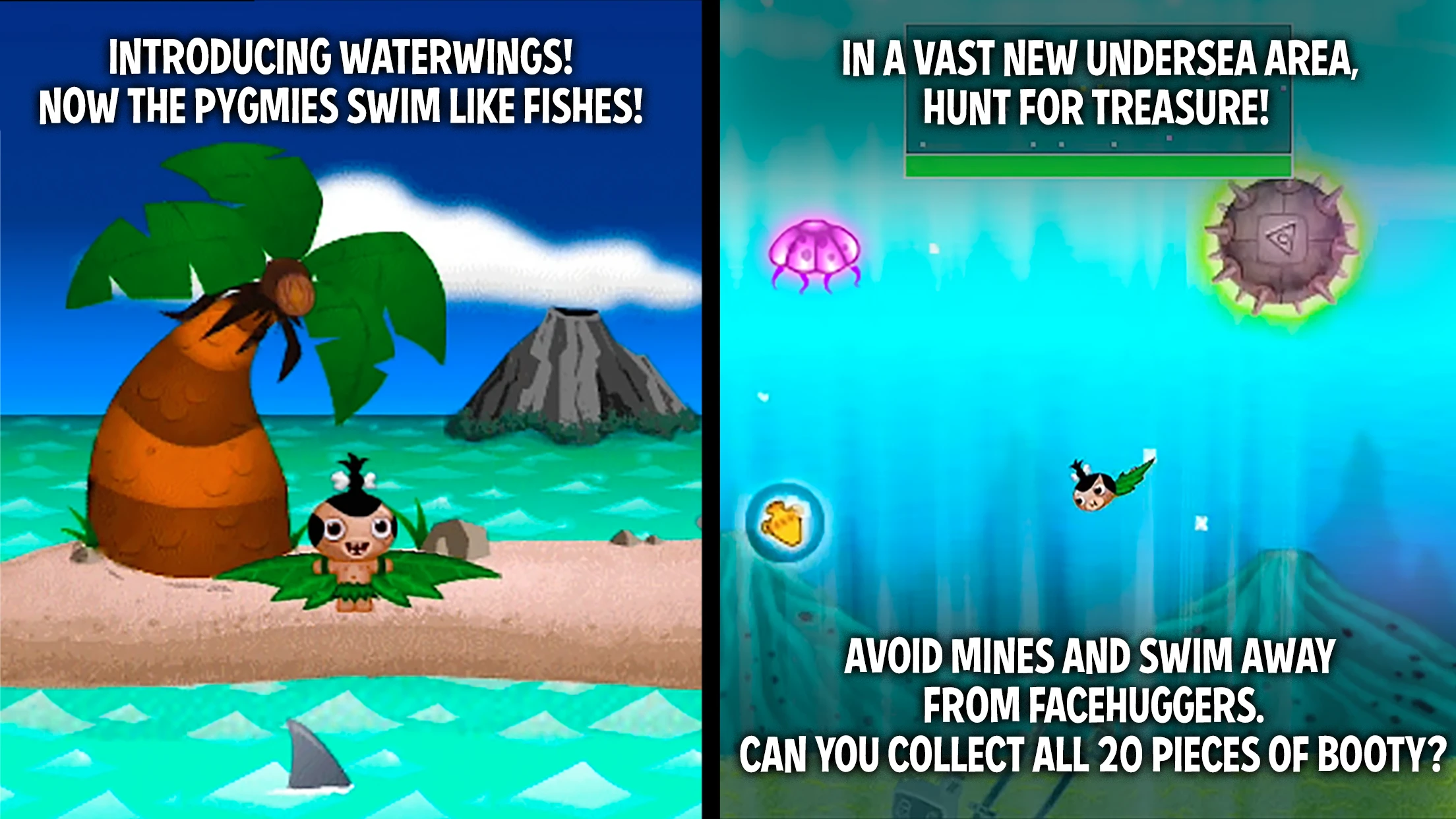 Pocket God app store screenshot 2 — Entertainment (iOS)
